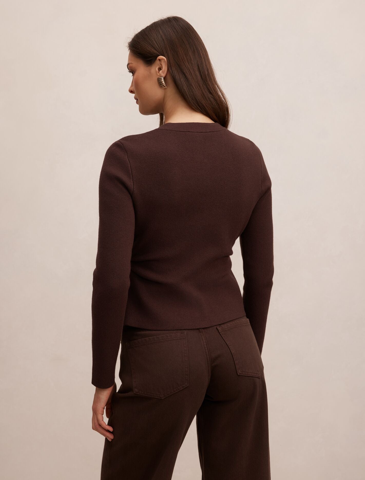 Valencia Structured Knit Cardigan Forever New