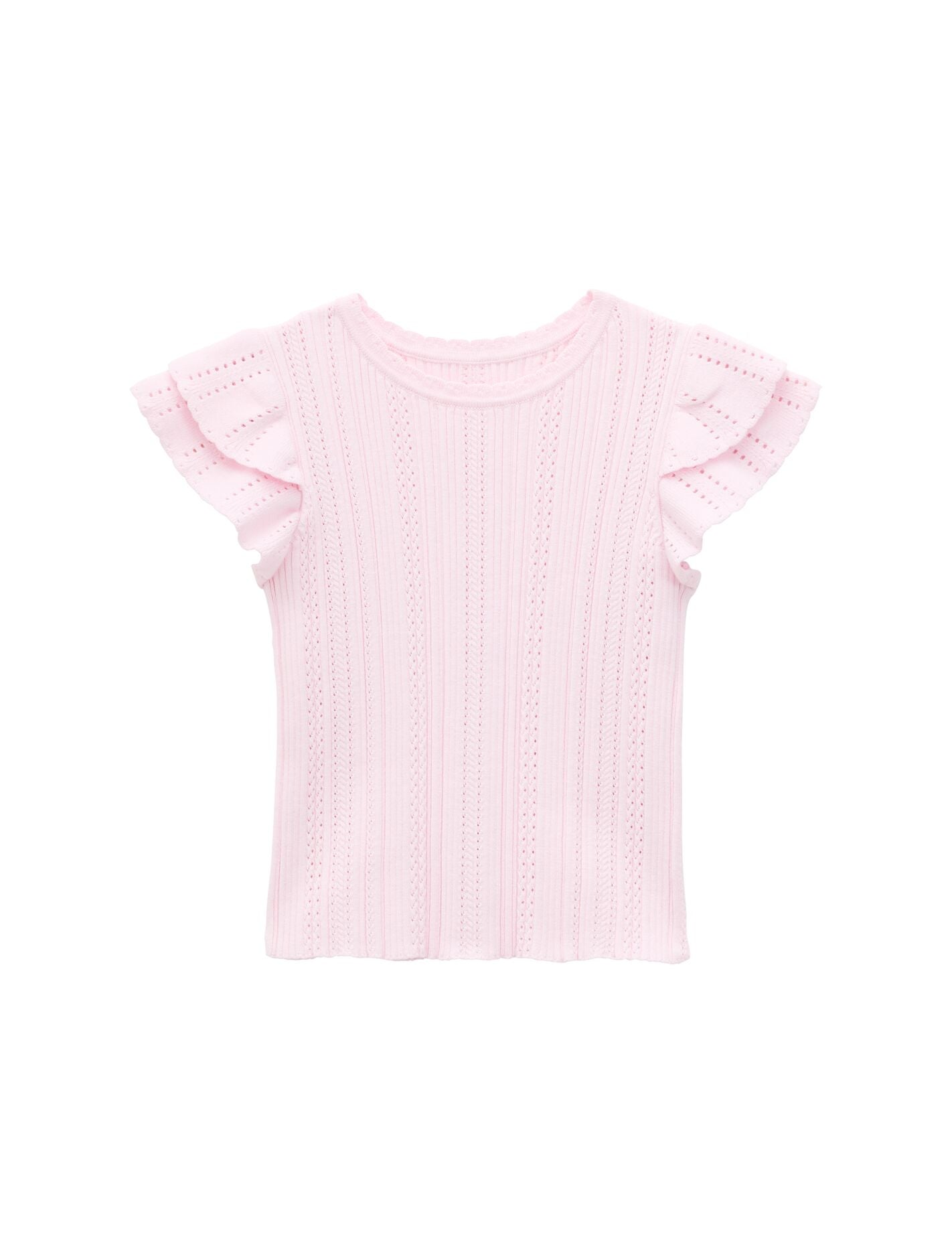 Danielle Girls Flutter Sleeve Knit Top Forever New