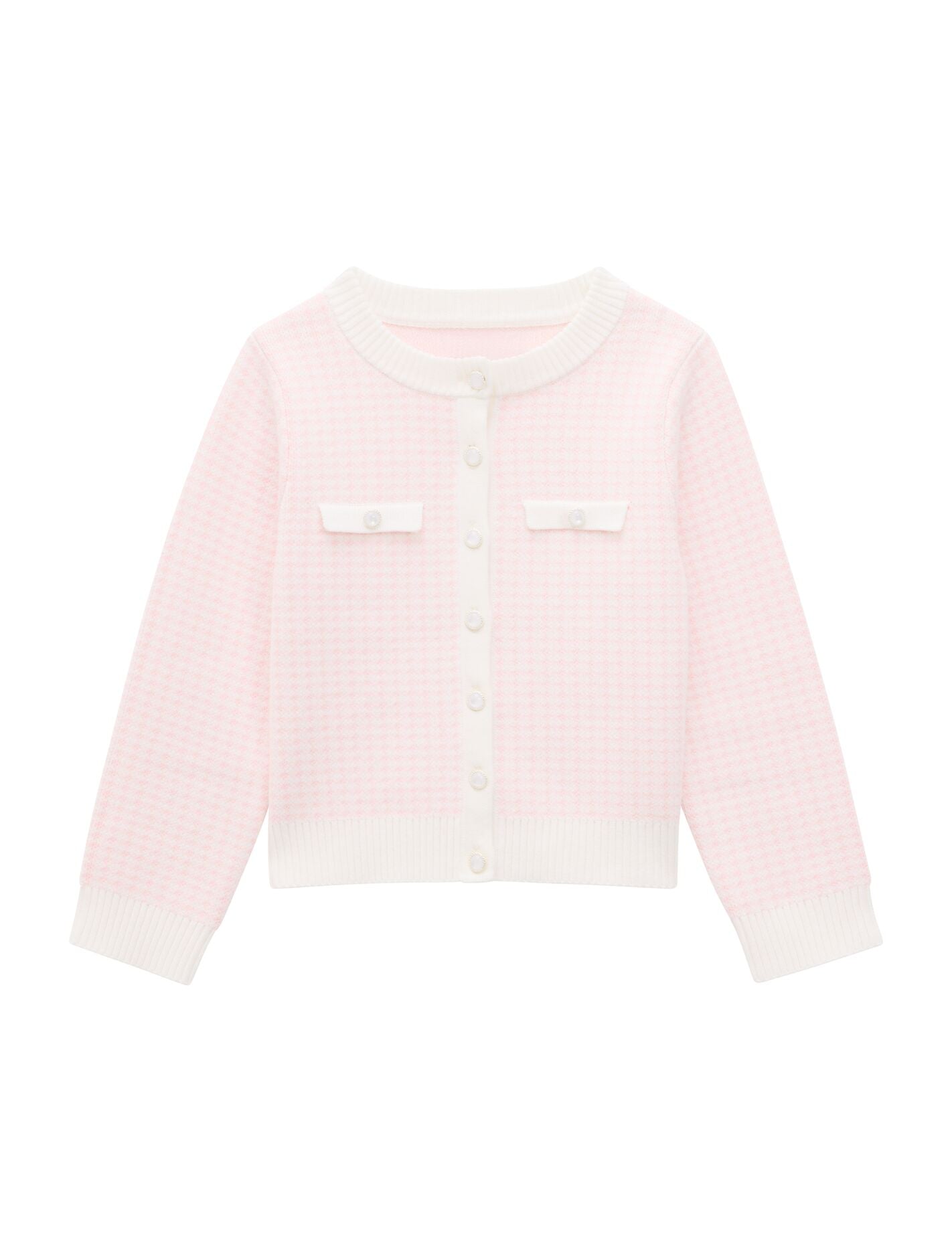 Blair Girls Houndstooth Cardigan Forever New