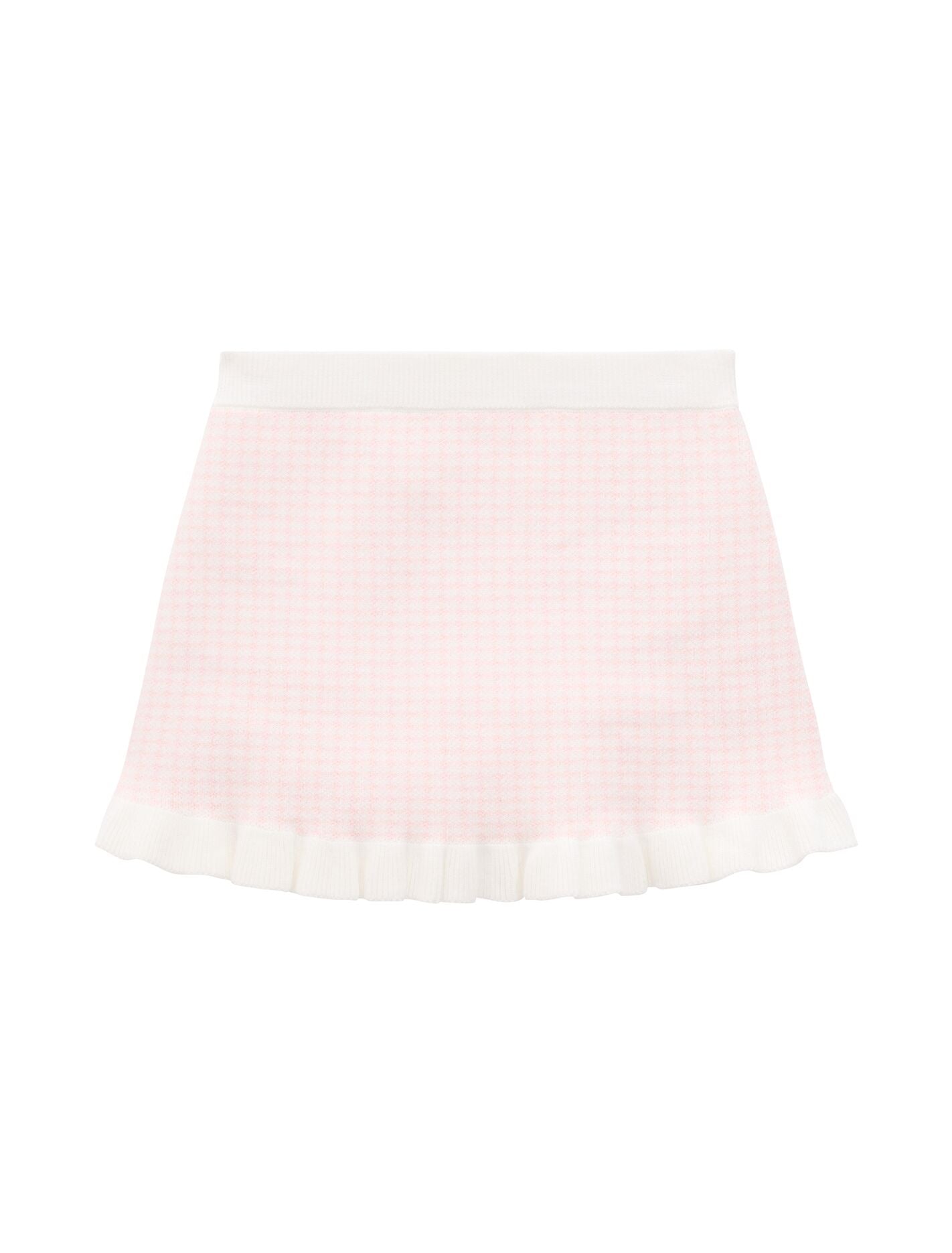 Blair Girls Houndstooth Frill Skirt Forever New