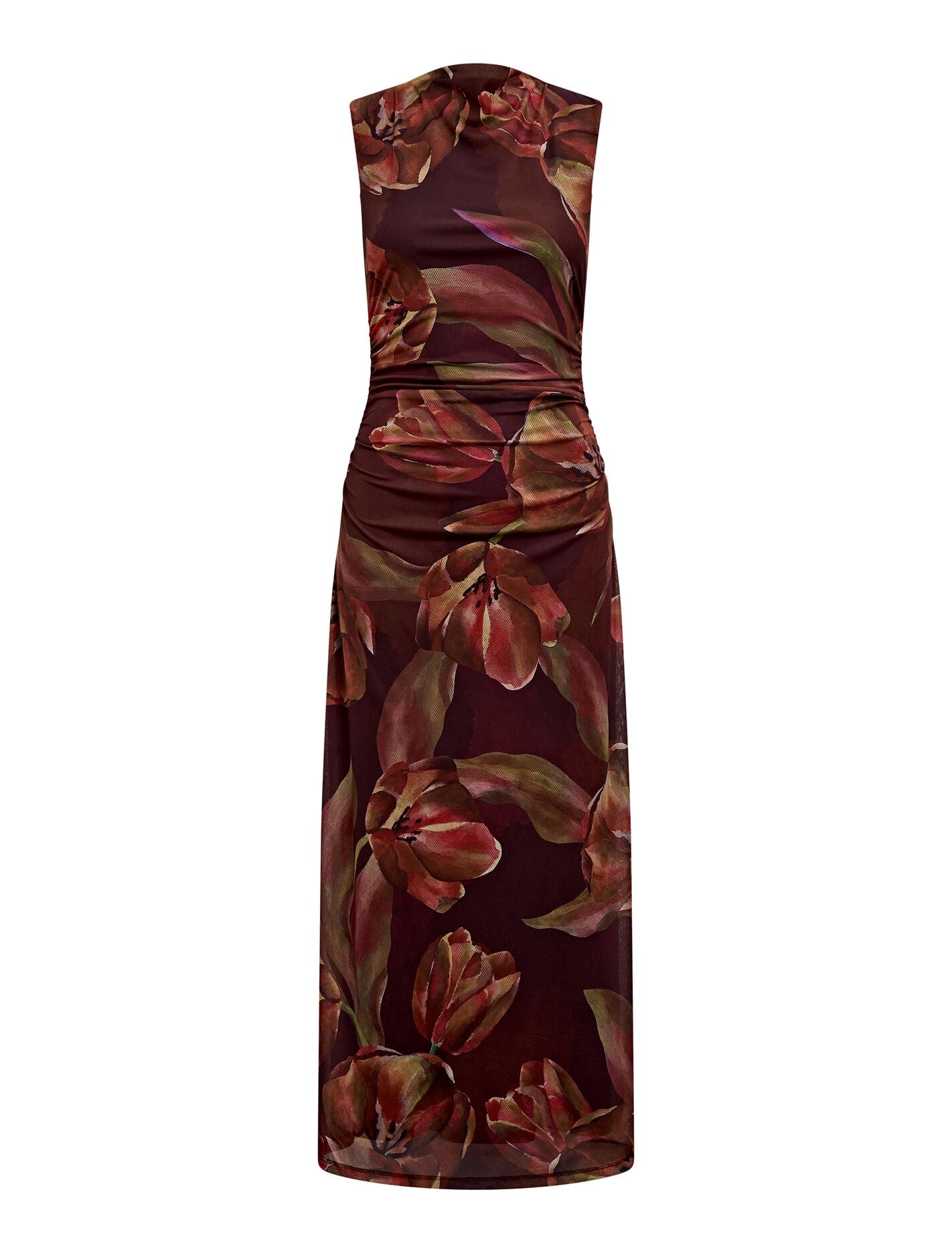 Allegra Mesh Midi Dress Forever New