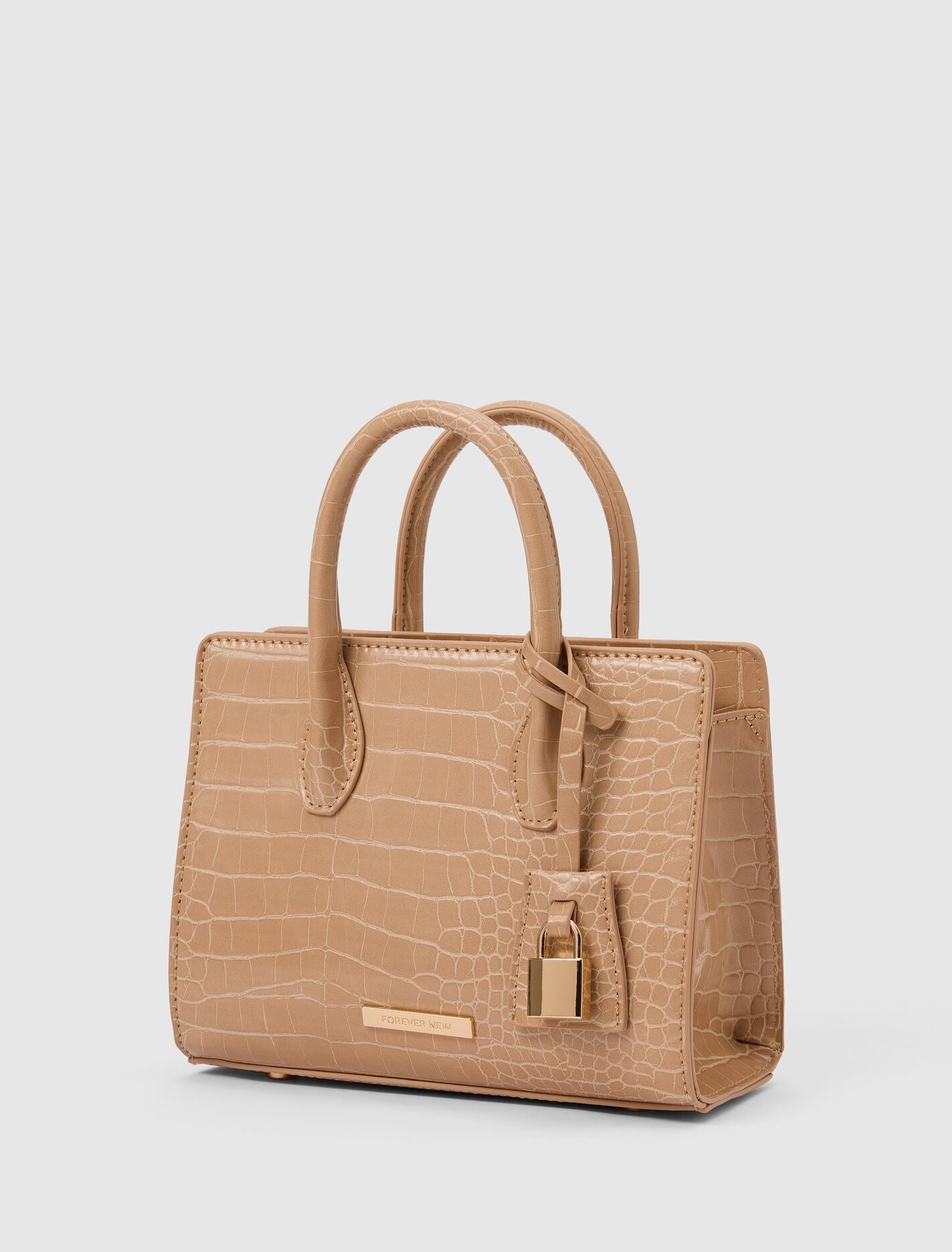 Juliana Small Lock Tote Bag Forever New