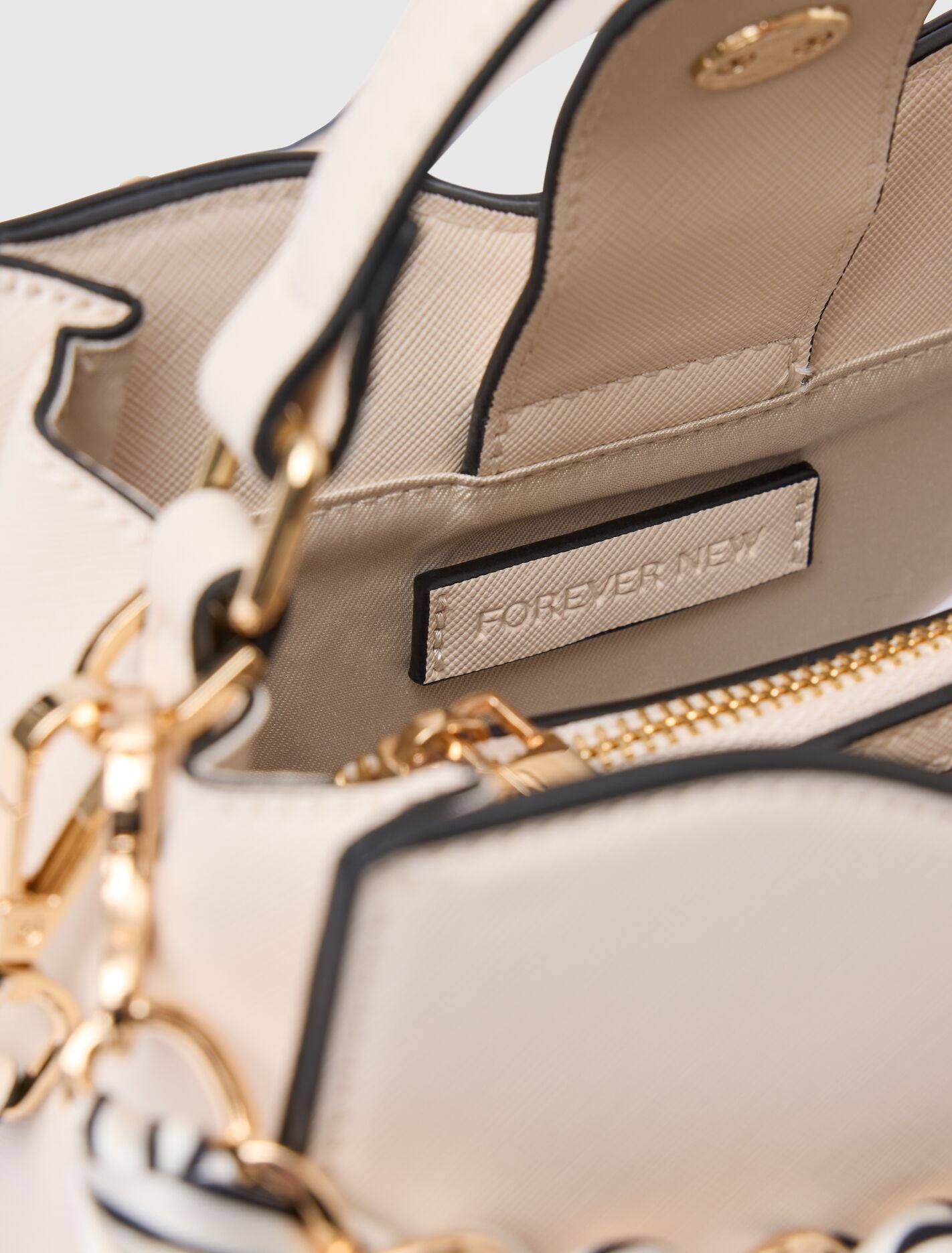 Victoria Scarf Lock Top Handle Bag Forever New