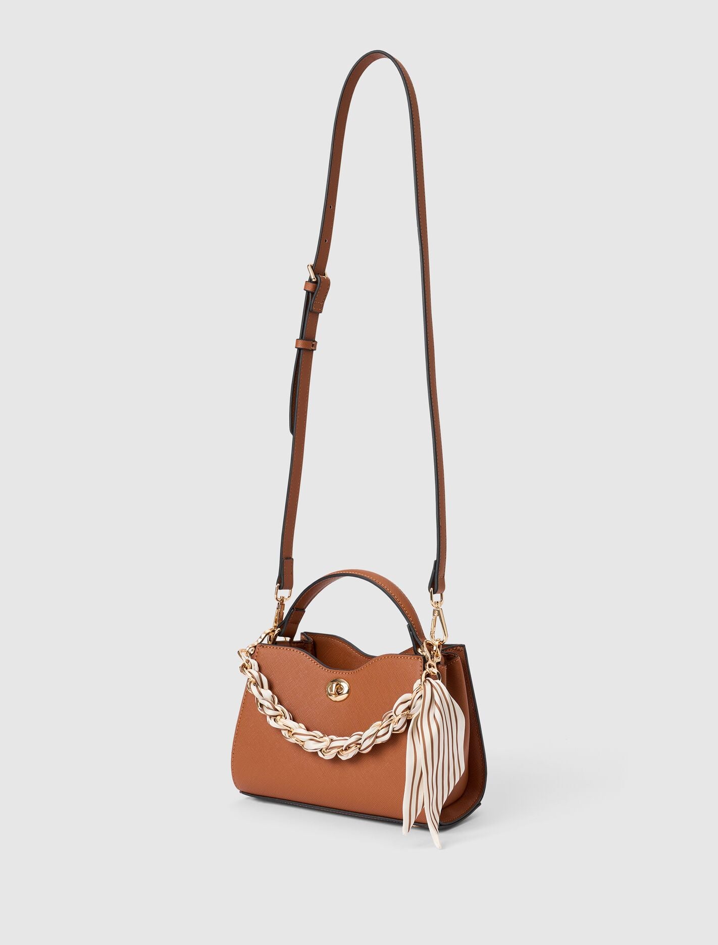 Victoria Scarf Lock Top Handle Bag Forever New