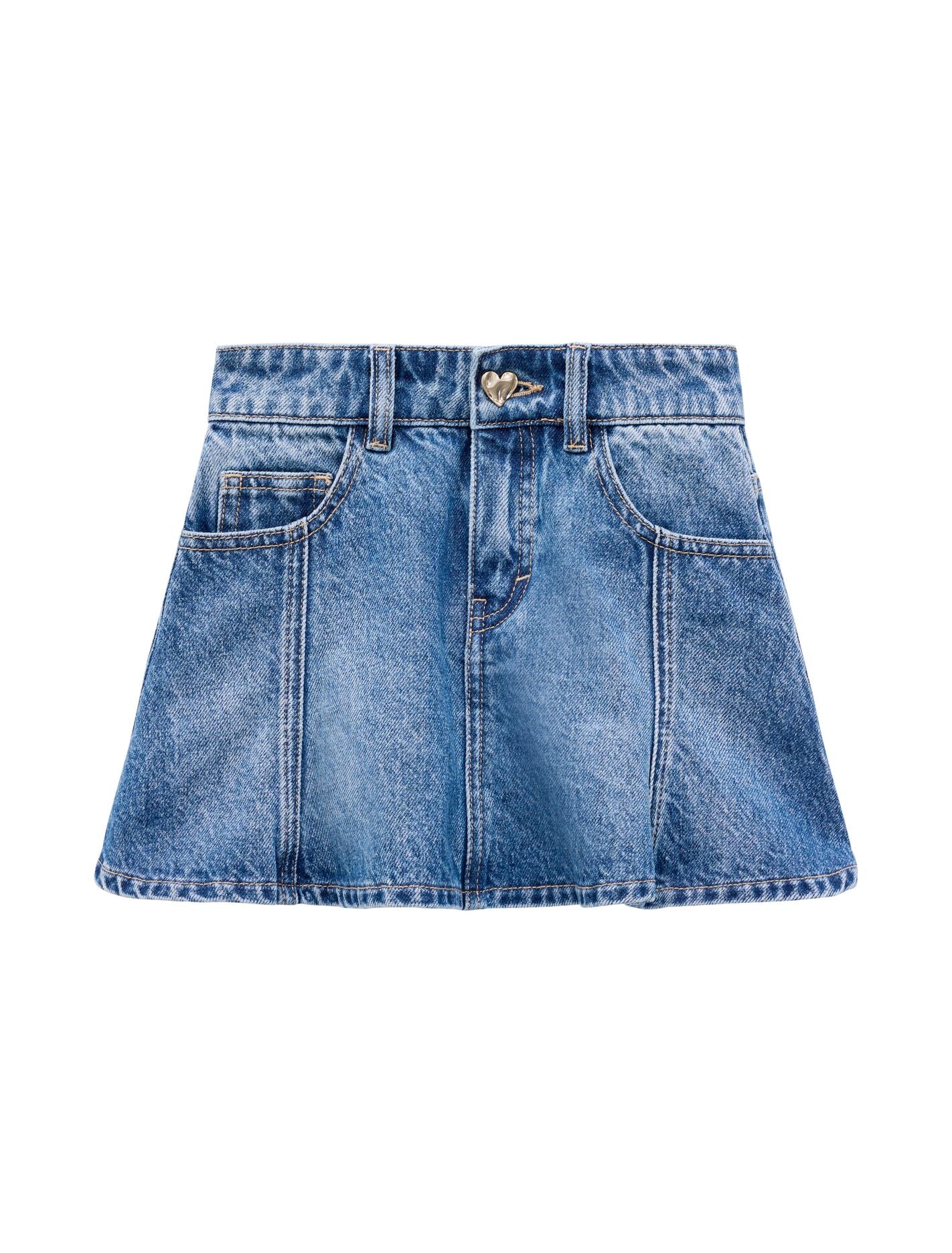 Ava Girls Denim Mini Skirt Forever New