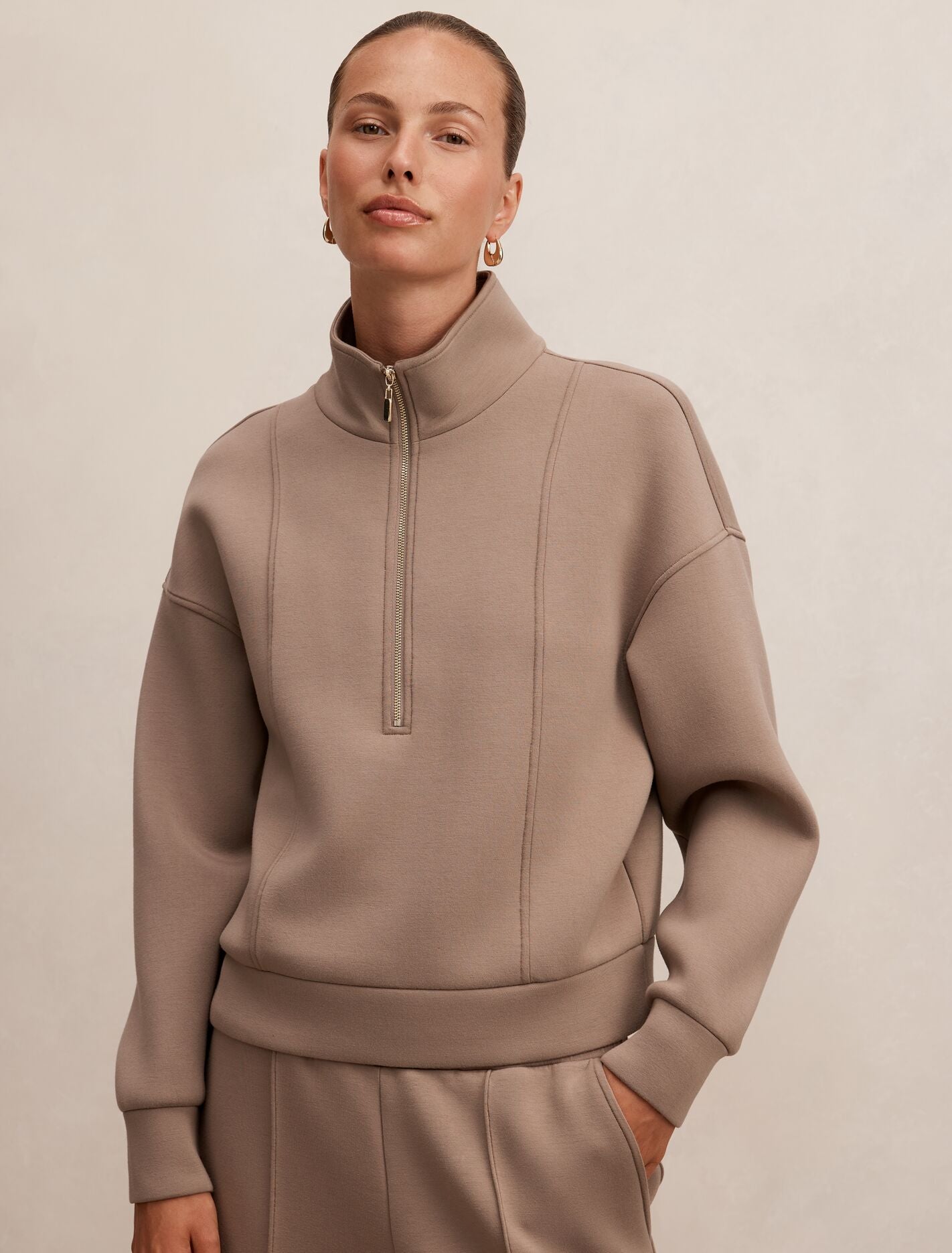 Heidi Seam Detail Lounge Jumper Forever New