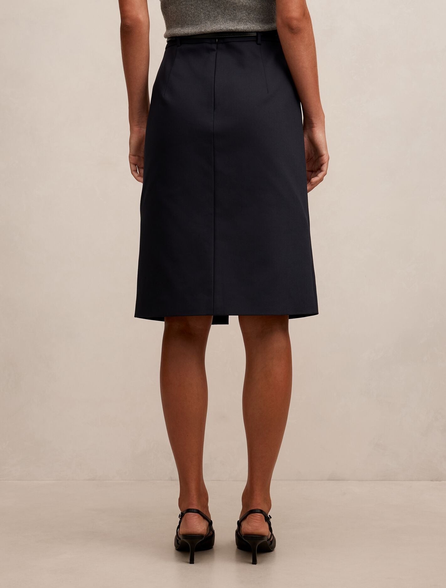 Lucy Belted Pencil Skirt Forever New