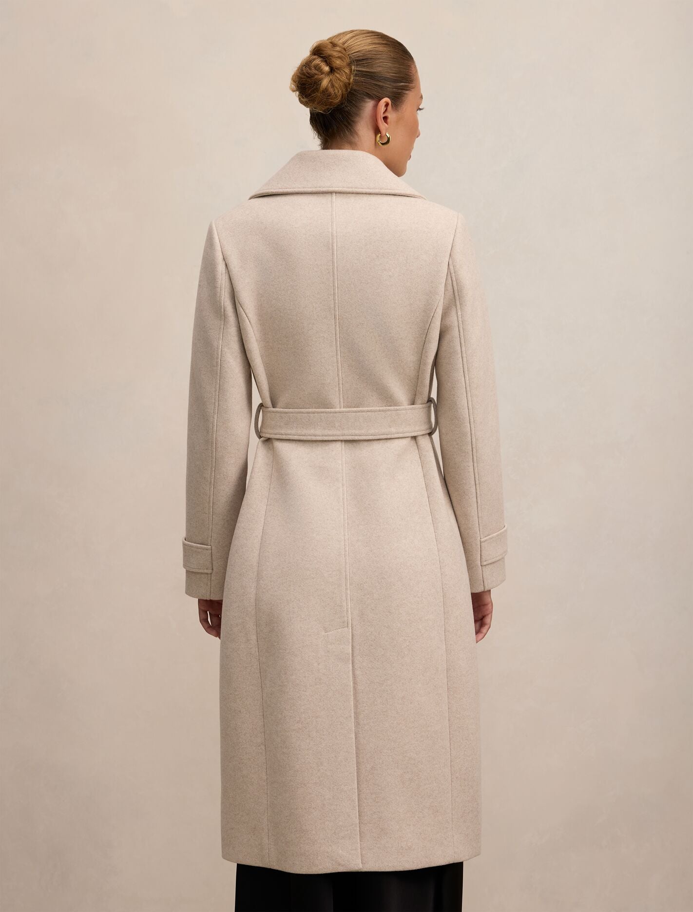 Sandy Belted Coat Forever New