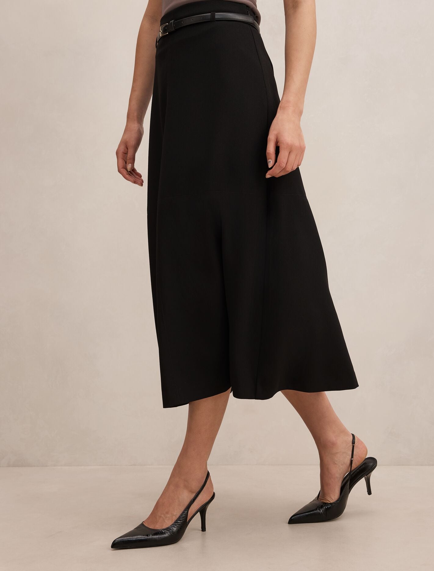 Millie Belted Midi Skirt Forever New