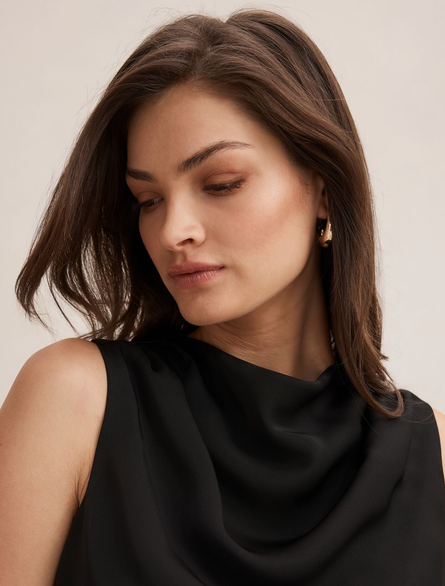 Scout Sleeveless Drape Top Forever New