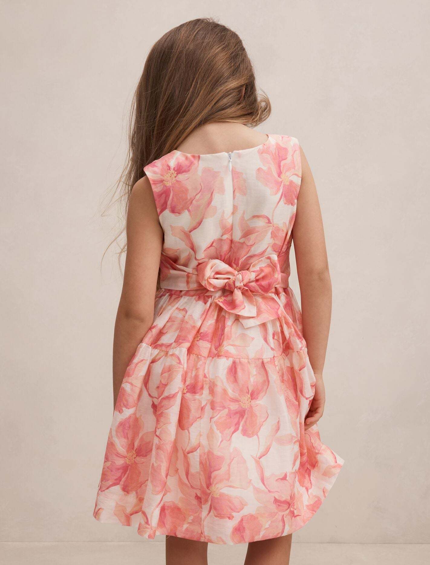 Sienna Girls Tiered Bow Dress Forever New