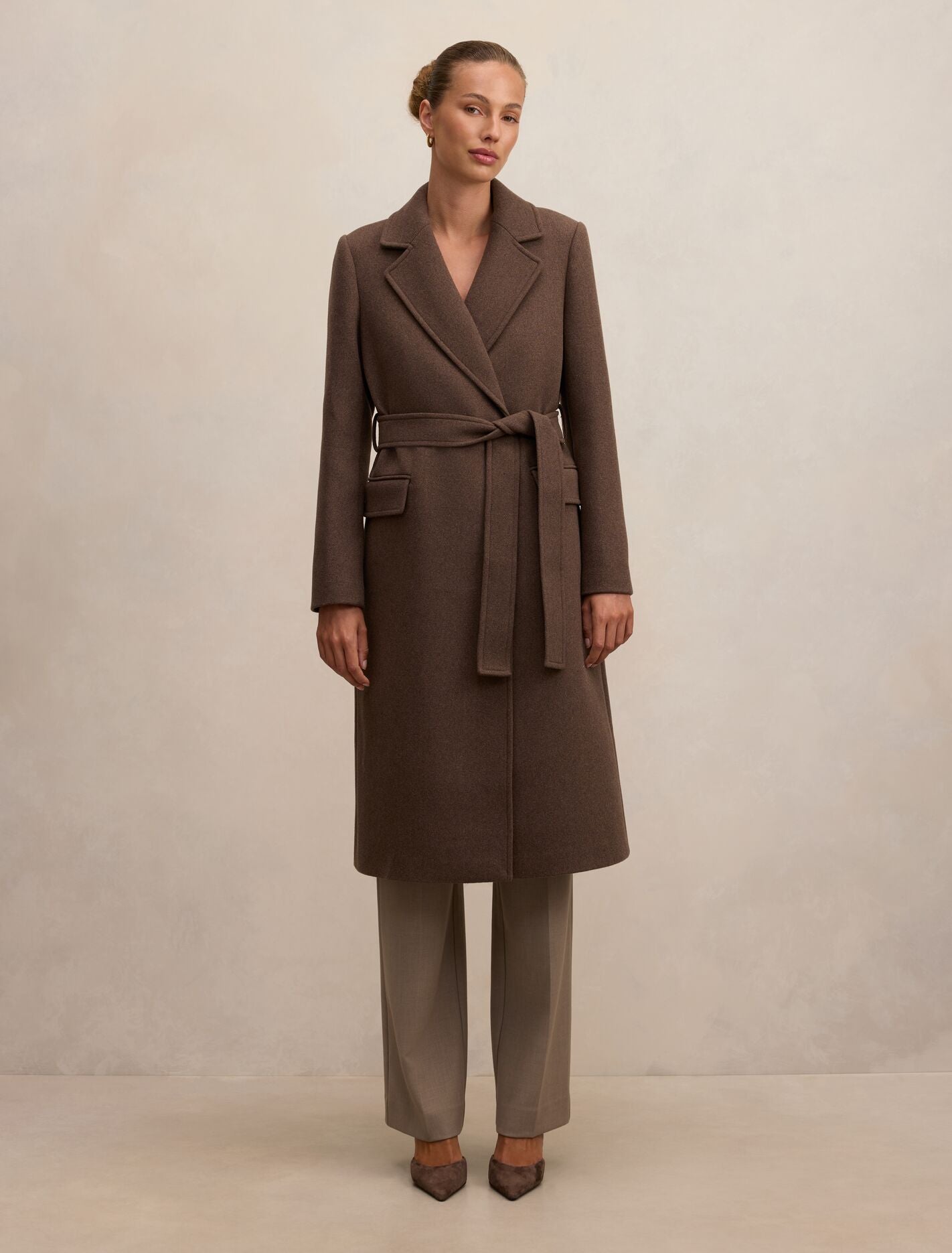 Aydee Double Breasted Coat Forever New