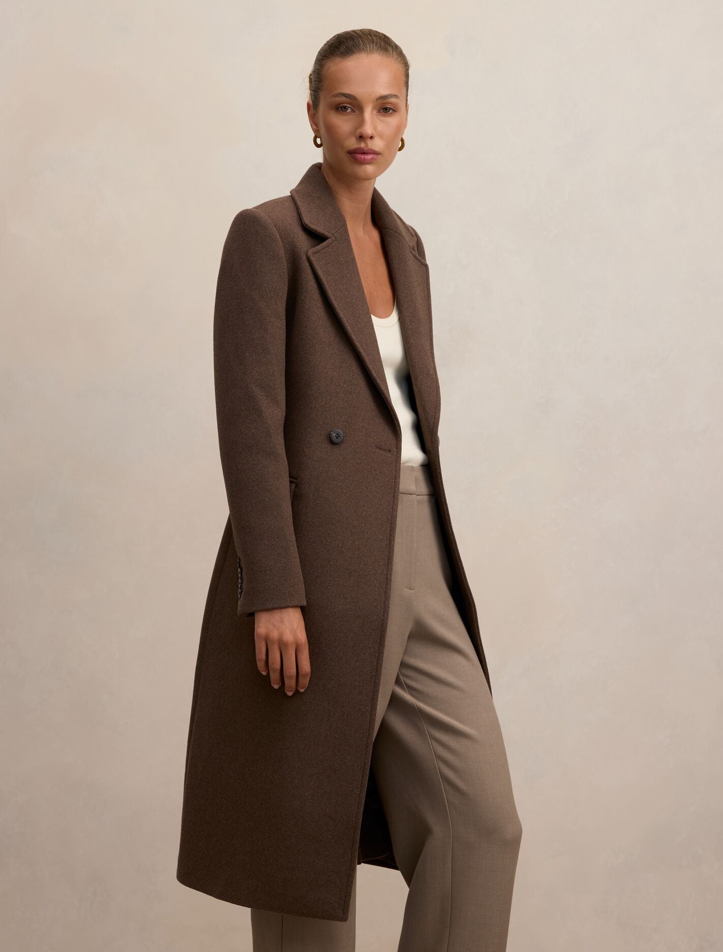 Aydee Double Breasted Coat Forever New