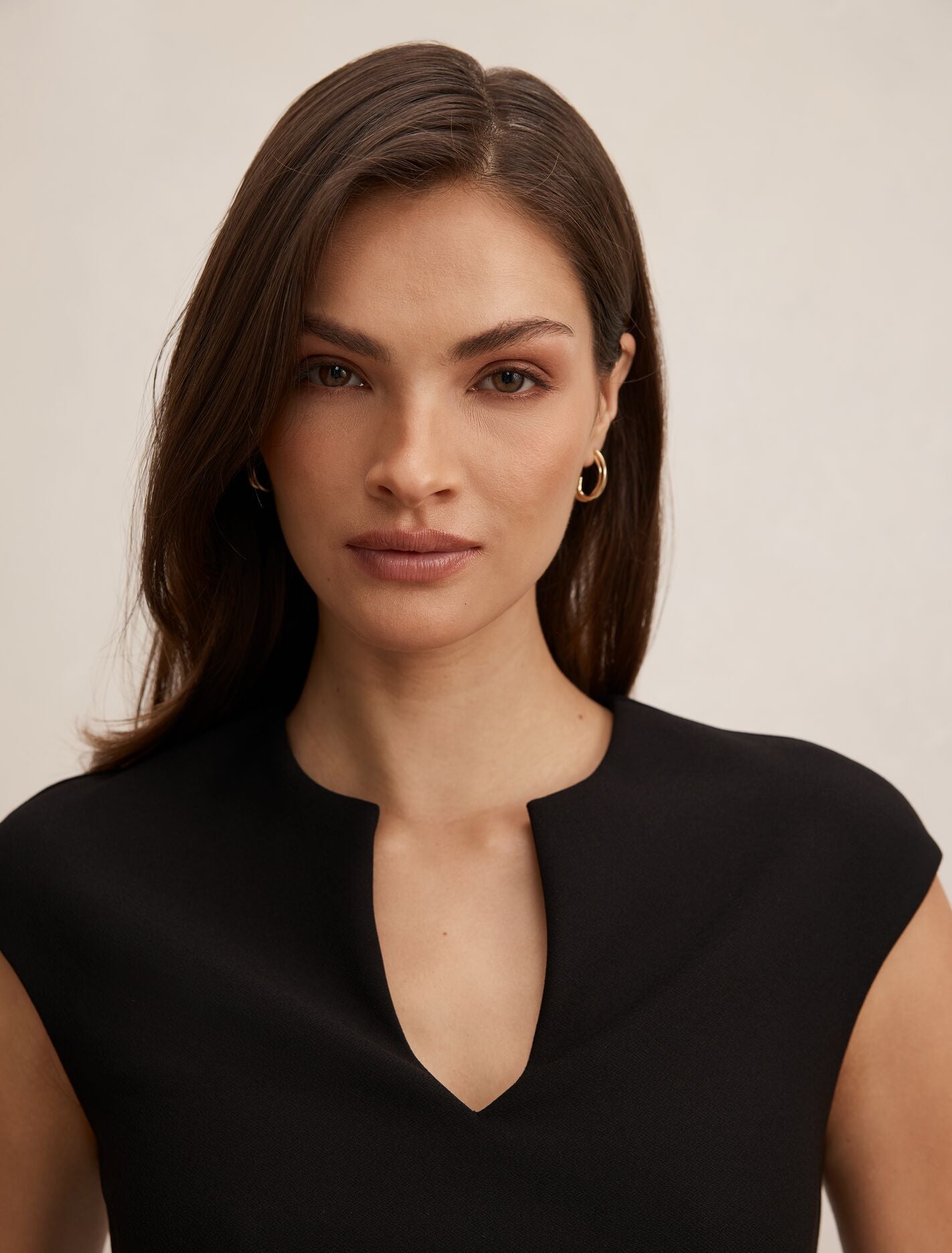 Montana V Neck Extended Shoulder Top Forever New