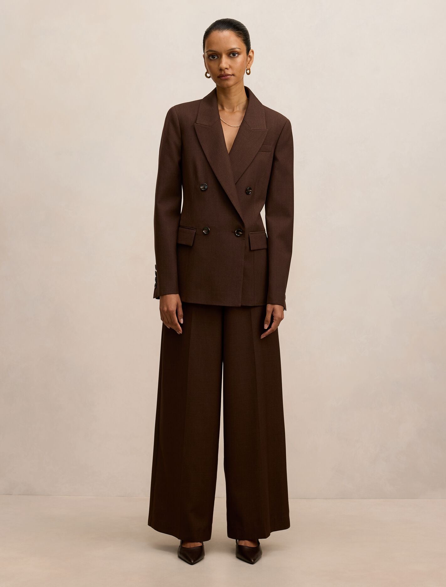 Harper Petite Double Breasted Blazer Forever New