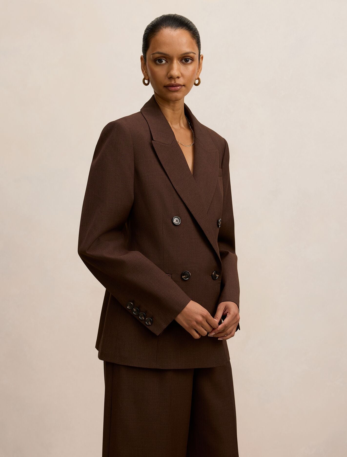 Harper Petite Double Breasted Blazer Forever New