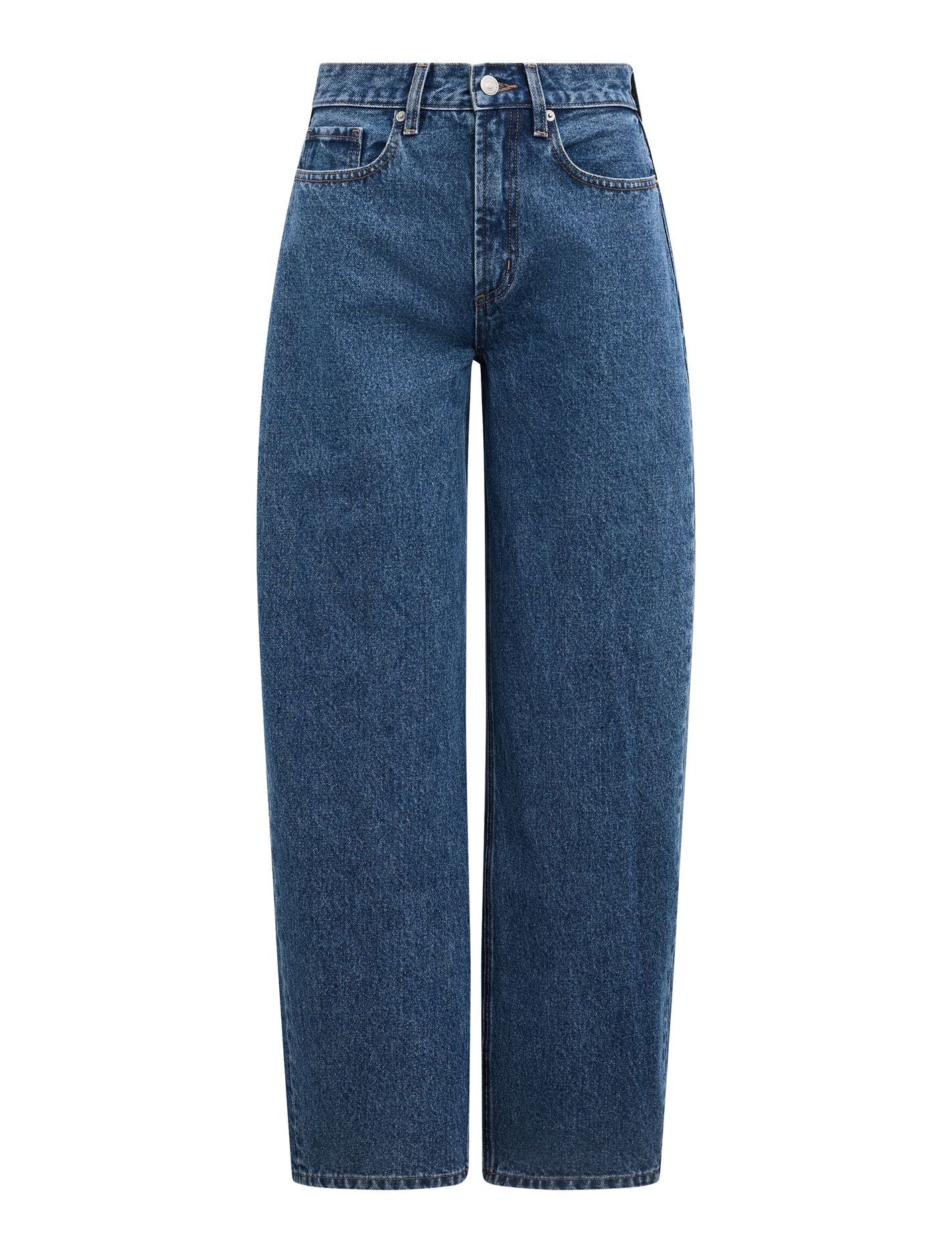 Emma Mid-Rise Barrel Jeans Forever New