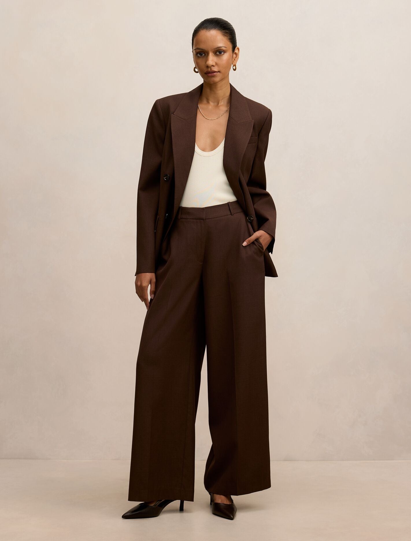 Harper Petite Wide Leg Pants Forever New