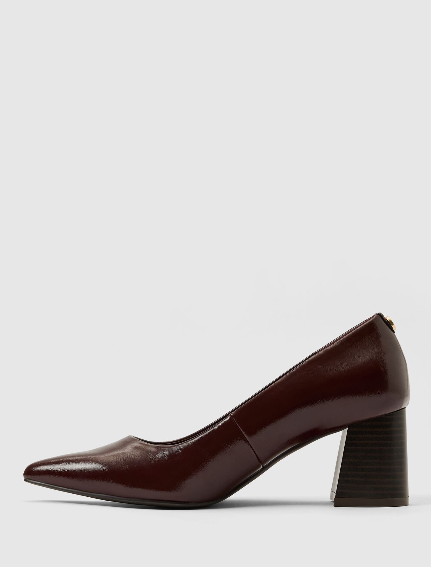 Ellie 2 Block Heel Court Shoe Forever New