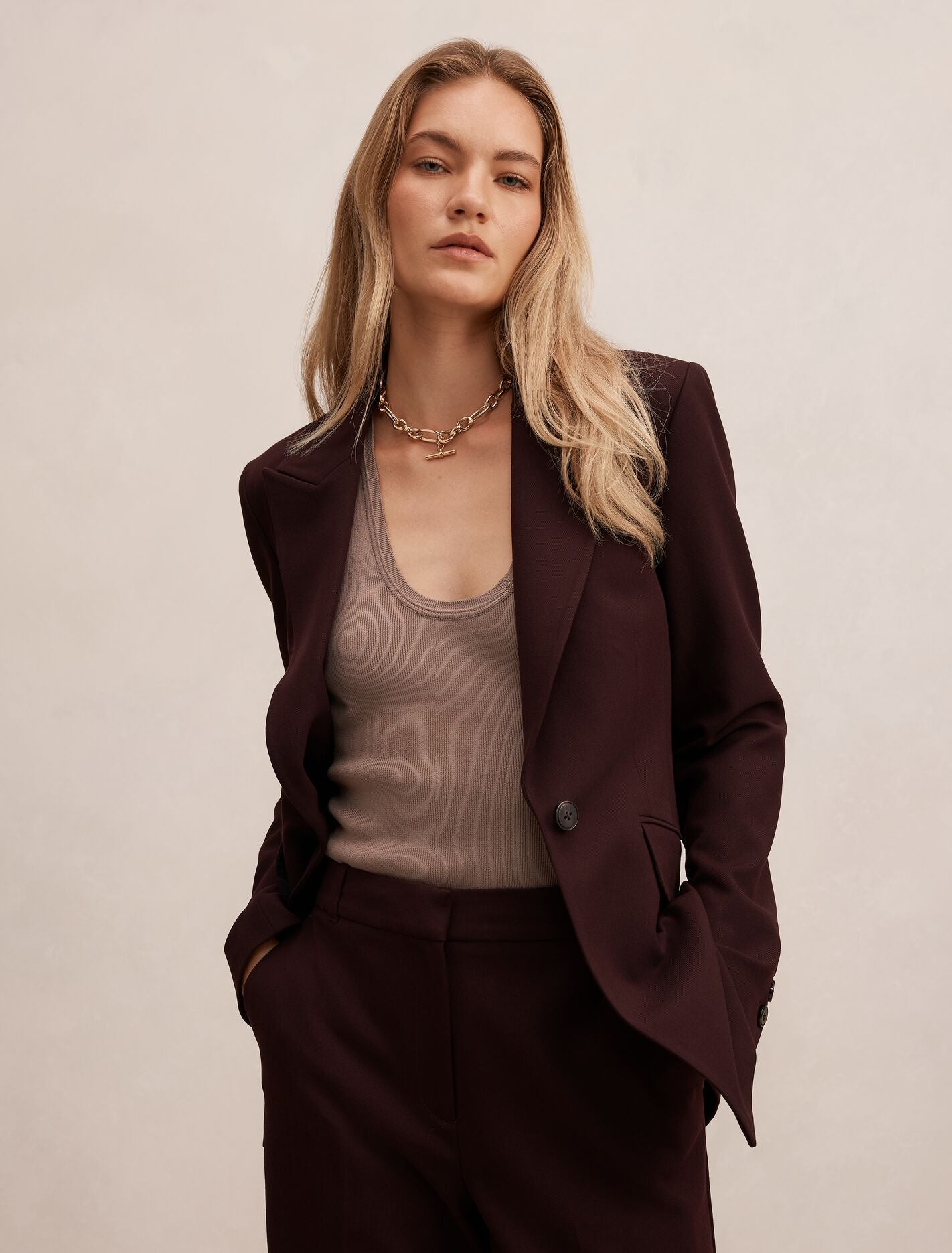 Wynn Waisted Suit Blazer Forever New