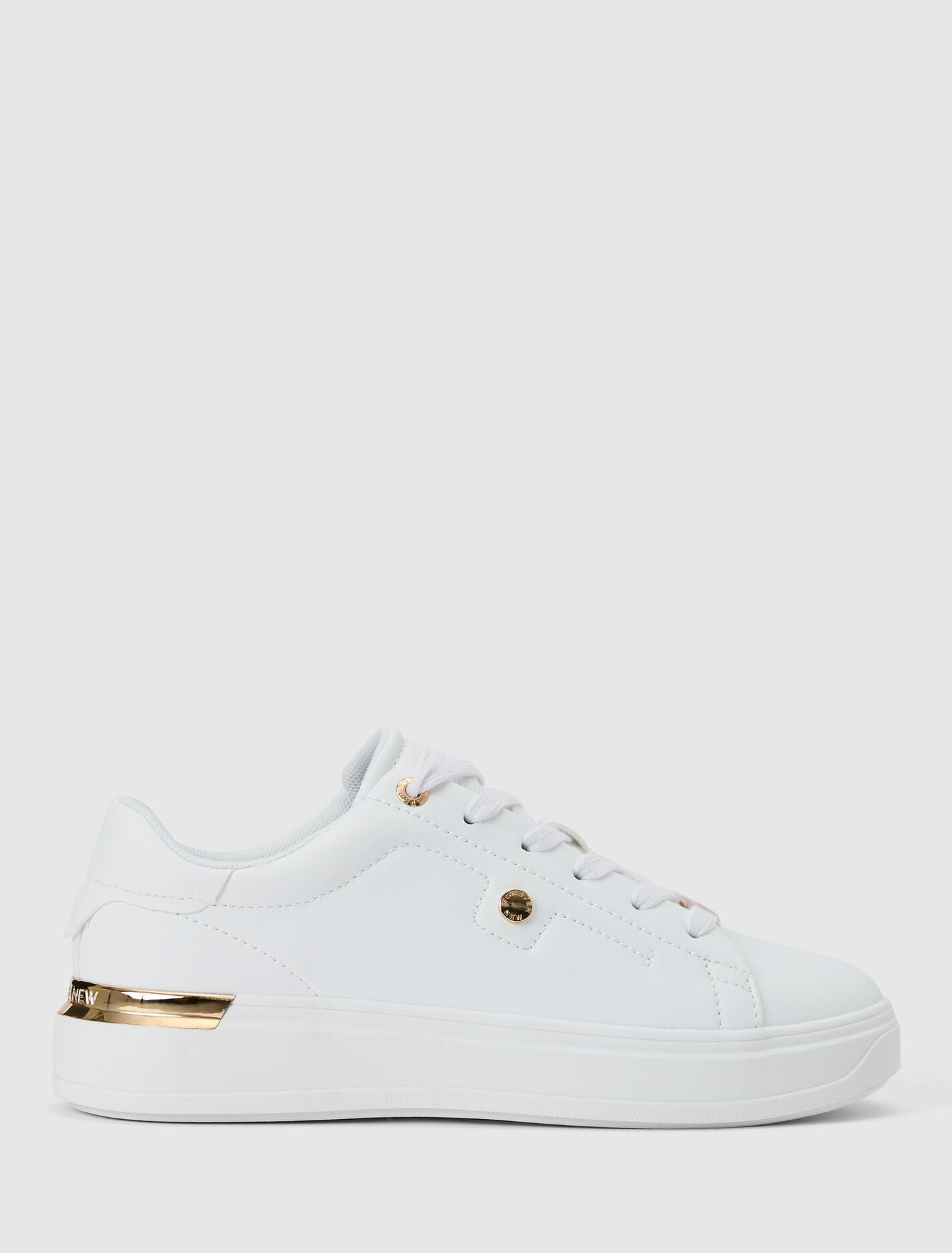 Eleanor 3 Flatform Sneaker White Forever New