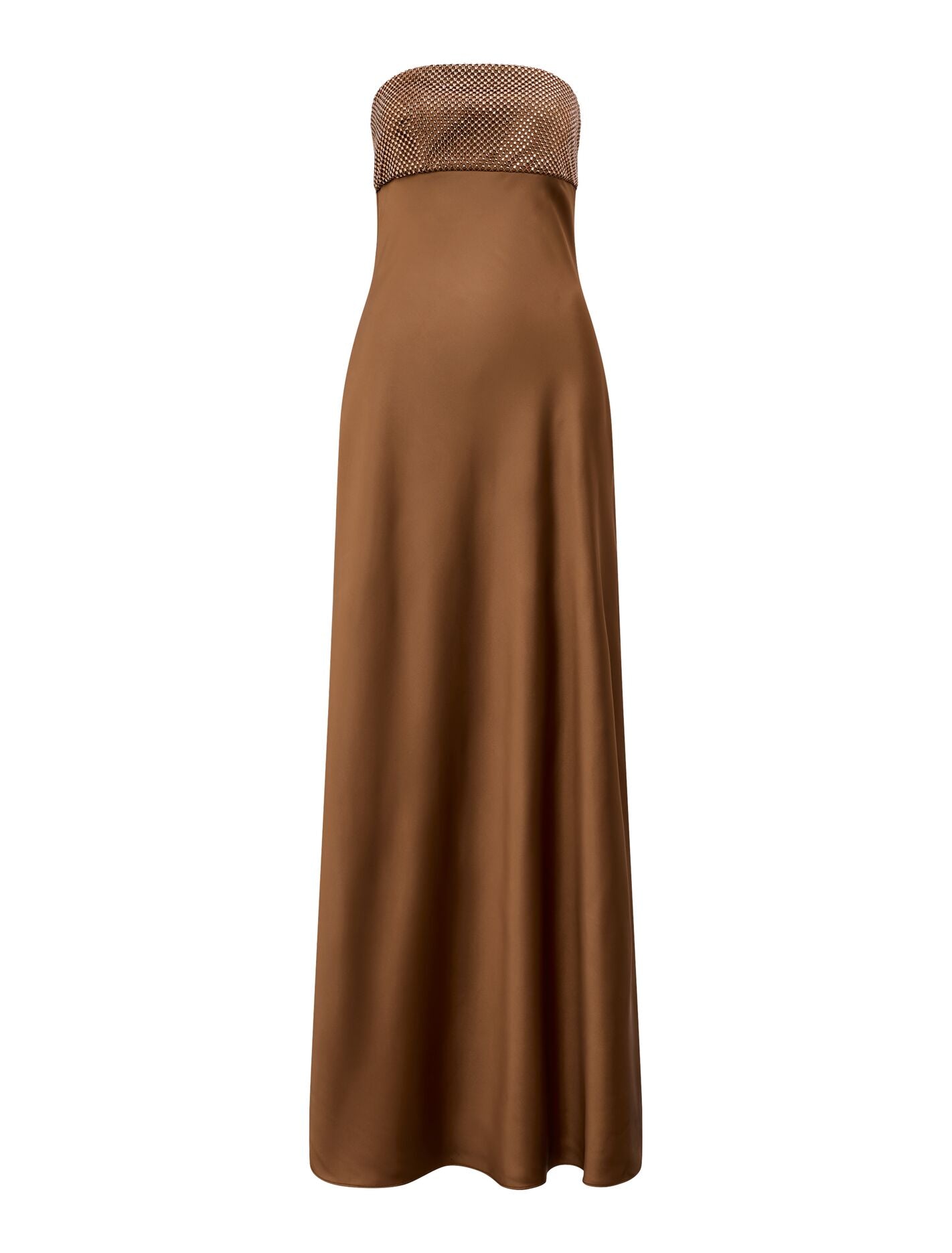 Amina Embellished Satin Maxi Dress Forever New