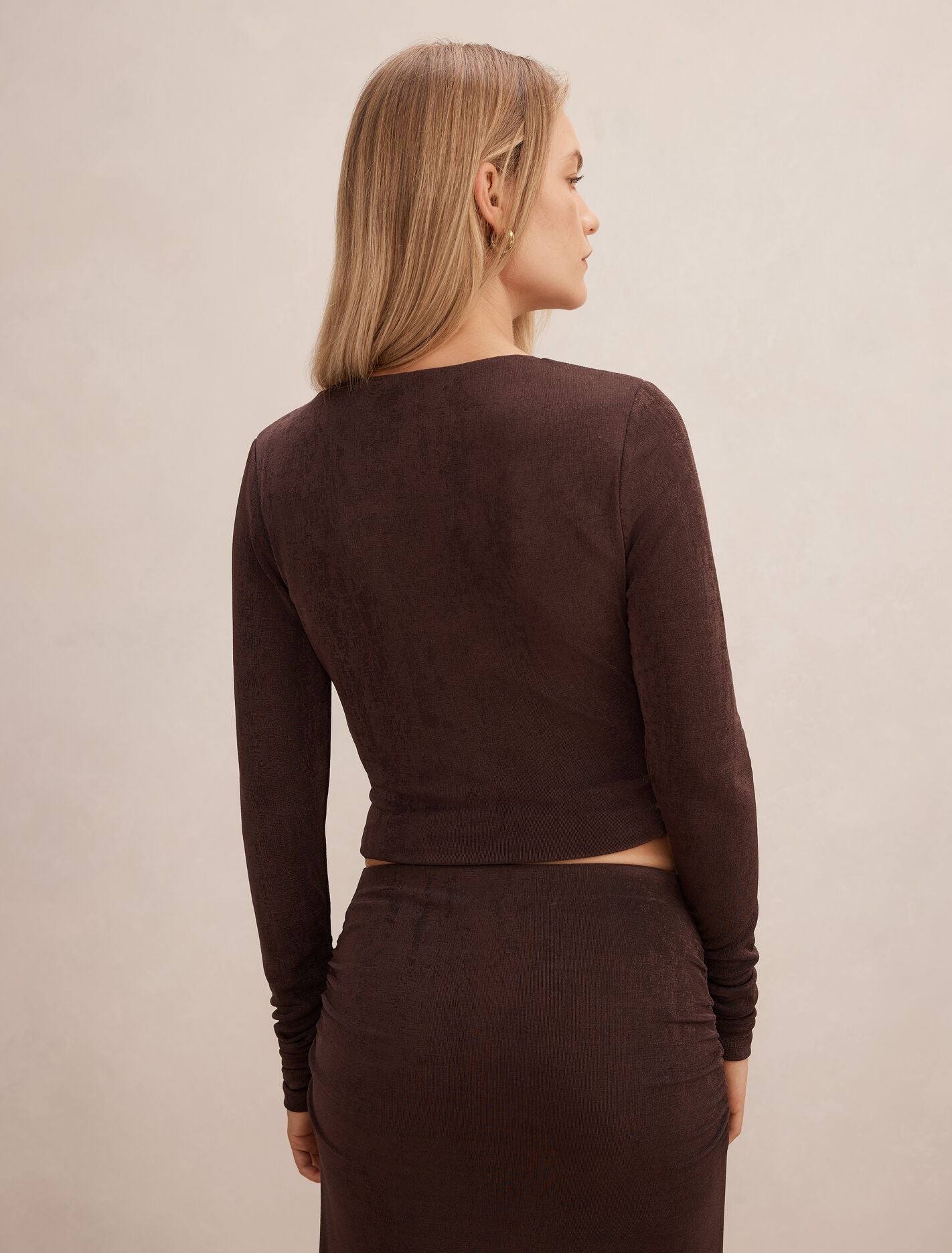 Arabella V Neck Ruched Top Forever New