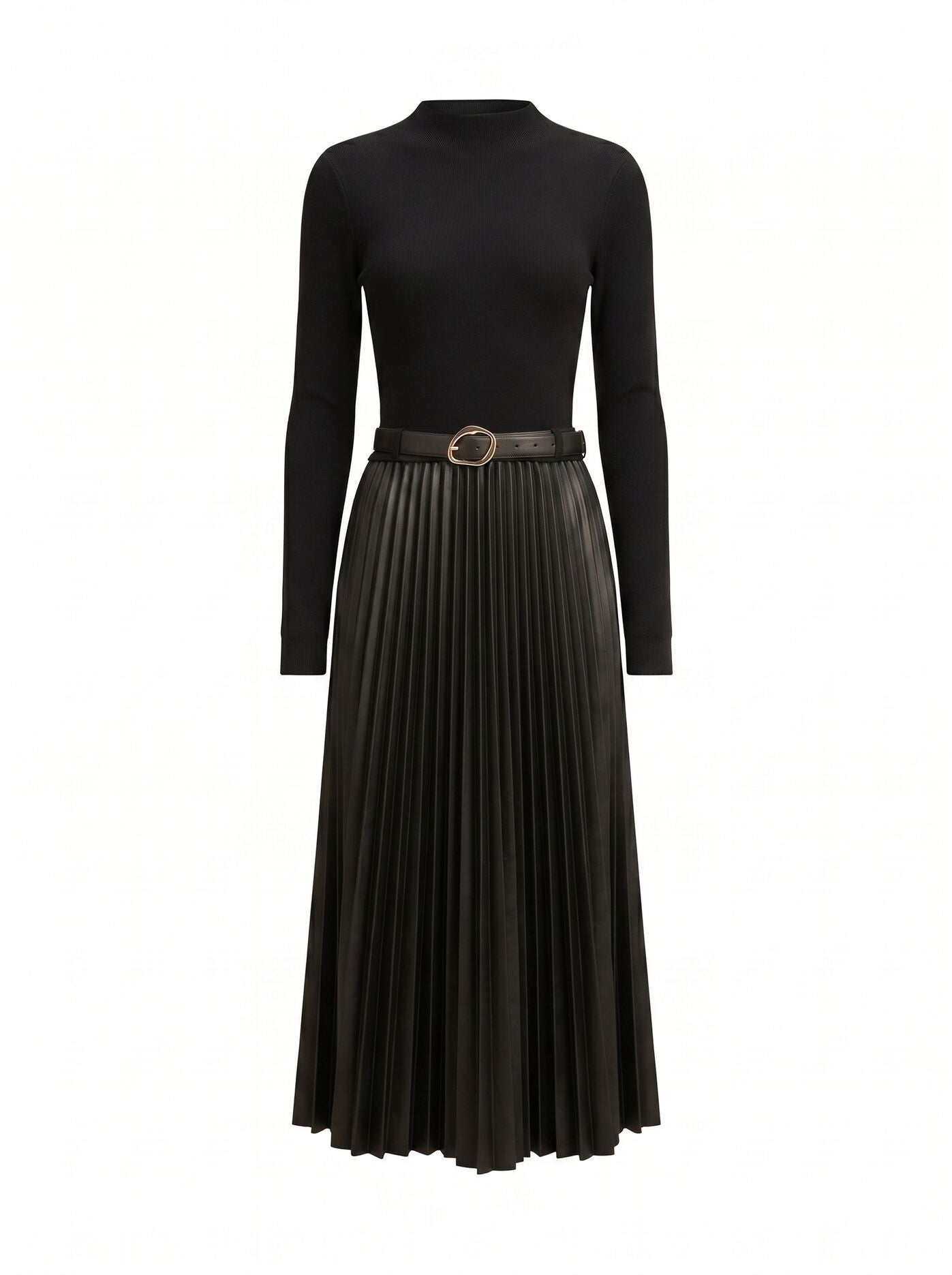 Gianna Pu Pleated Midi Dress Forever New