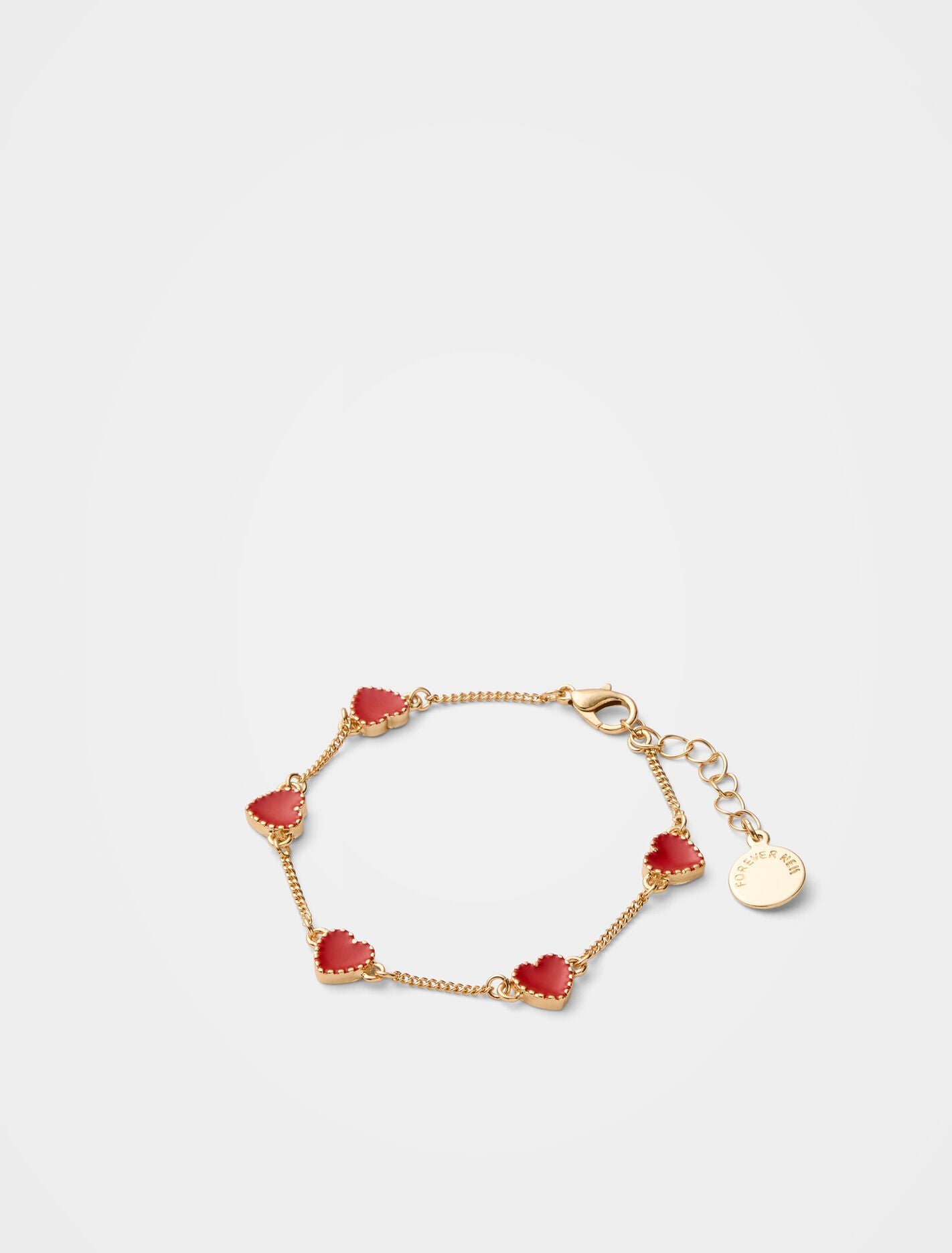 Harlie Heart Bracelet 0 Red Forever New