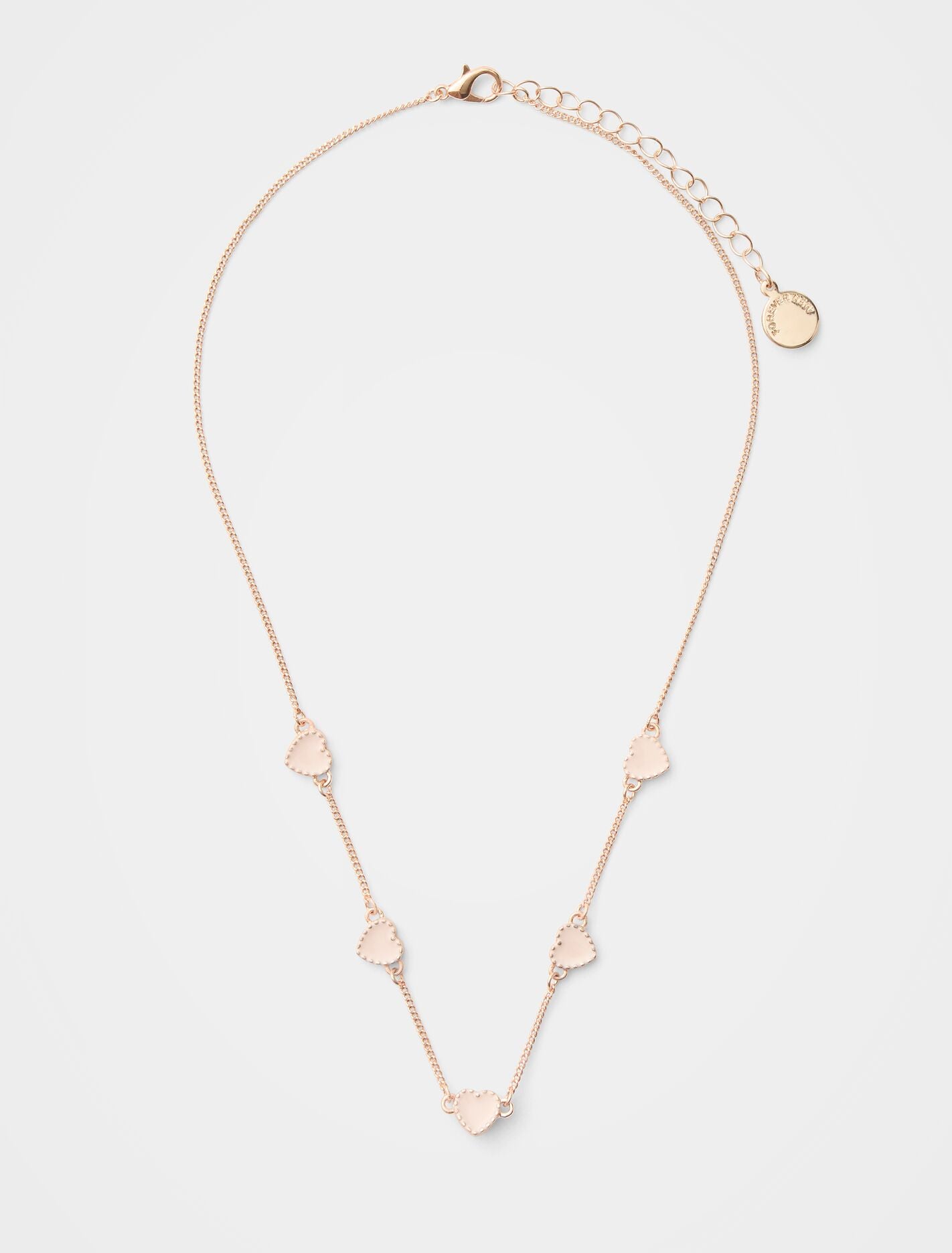 Harlie Heart Necklace 0 Pink Forever New