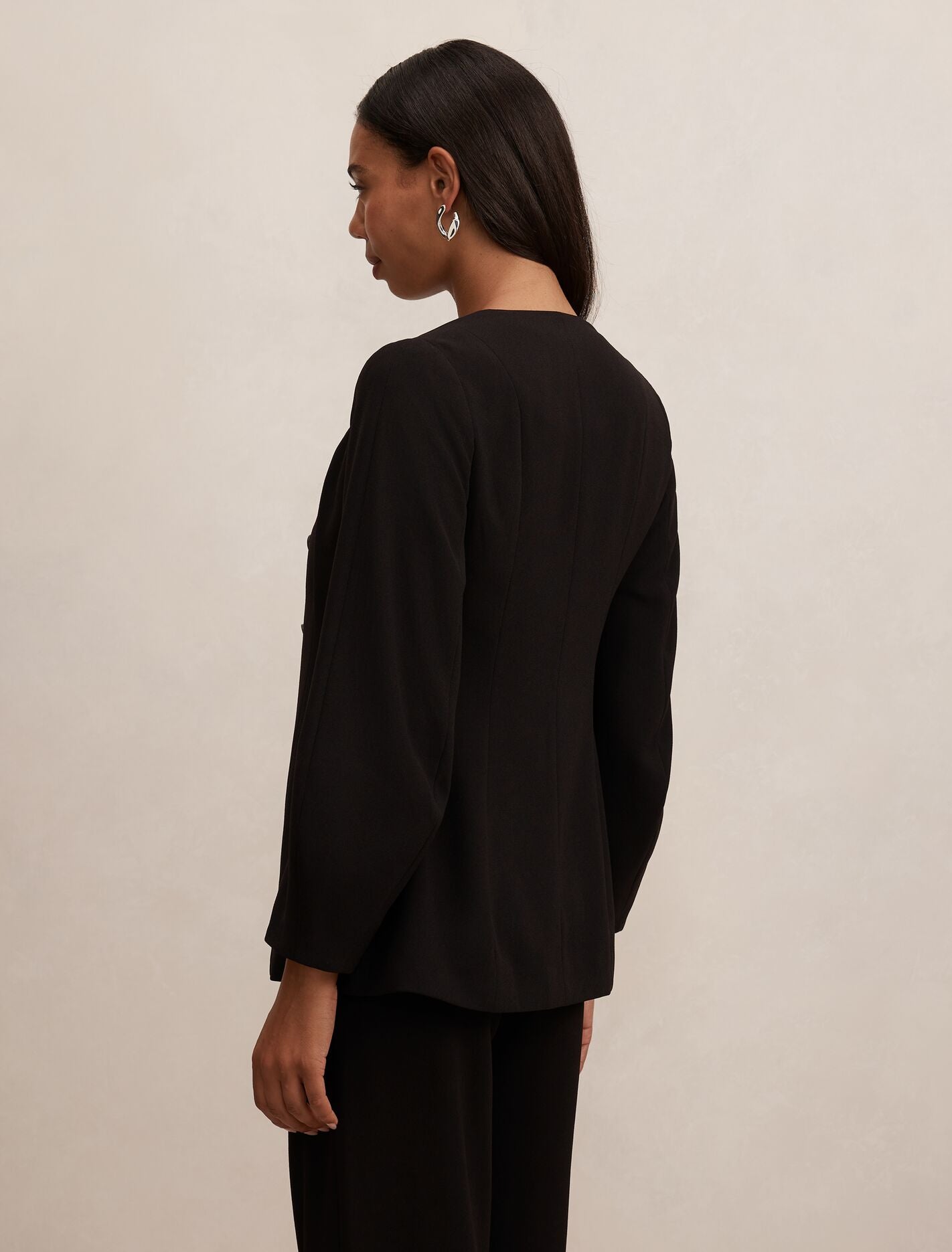 Lizzie Collarless Blazer Forever New