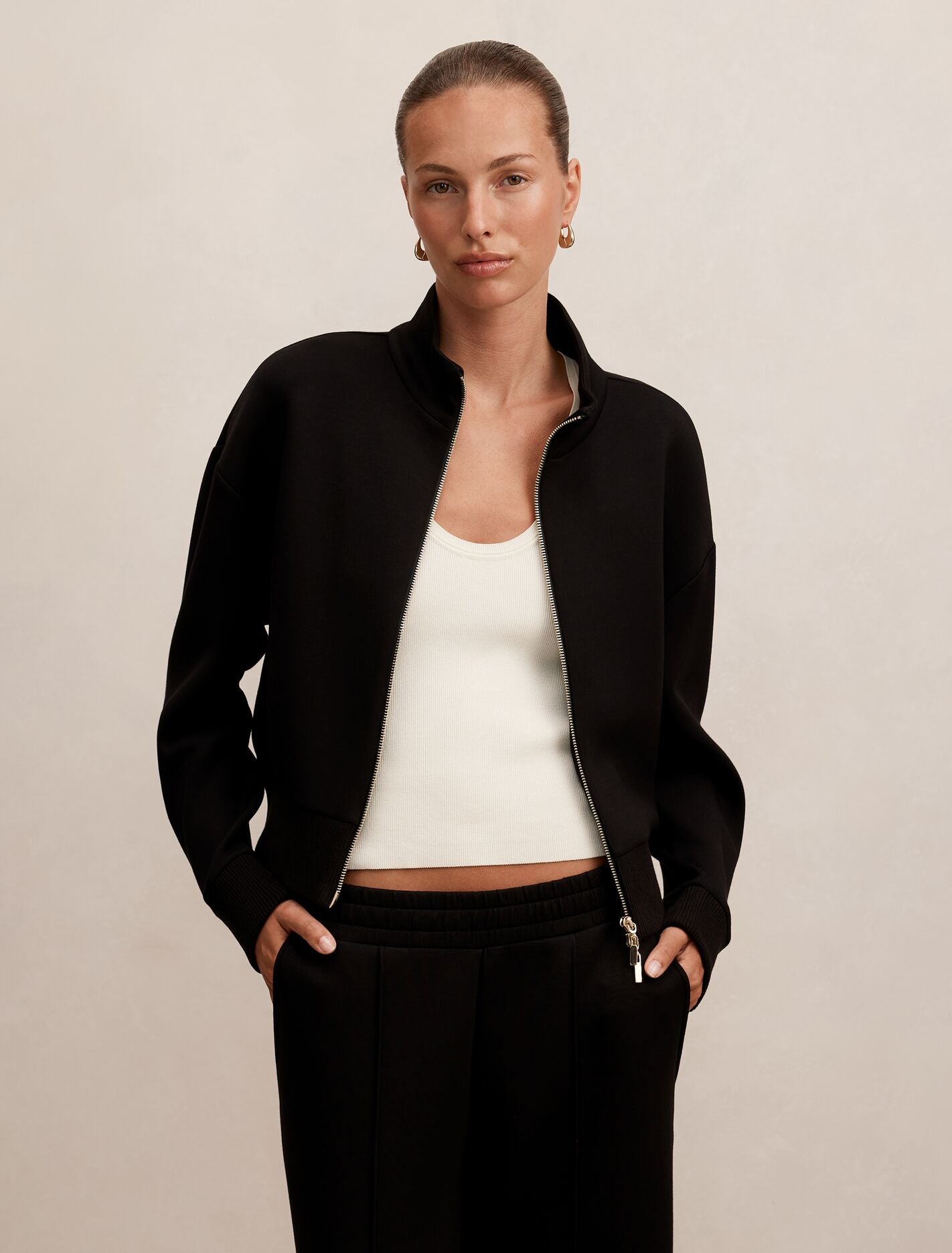 Hannah Zip Lounge Jacket Forever New