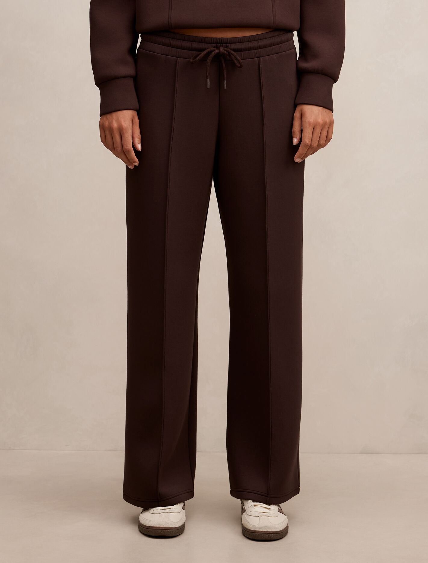 Hunter Wide Leg Lounge Pants Chocolate Forever New