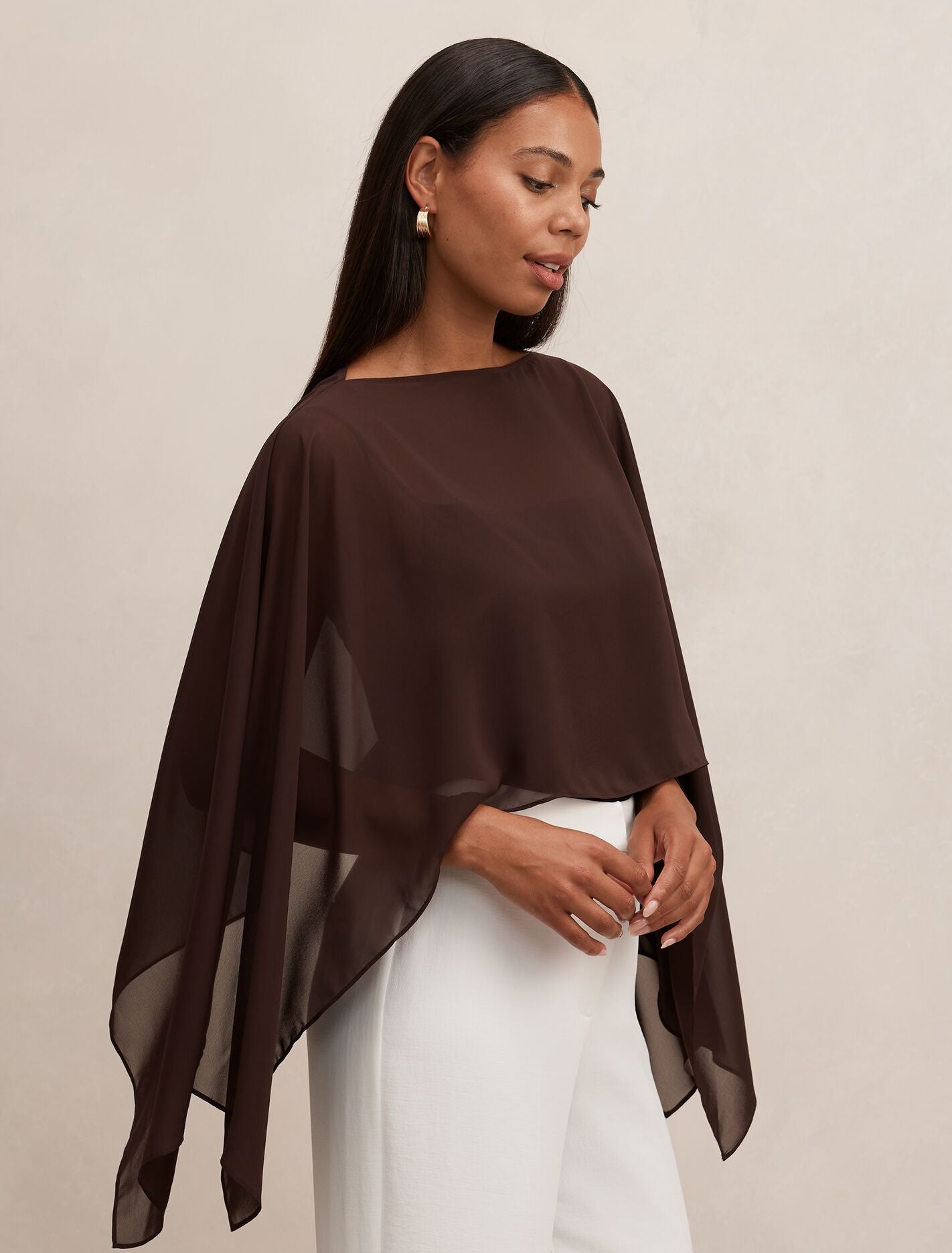 Arianna Chiffon Cape Forever New