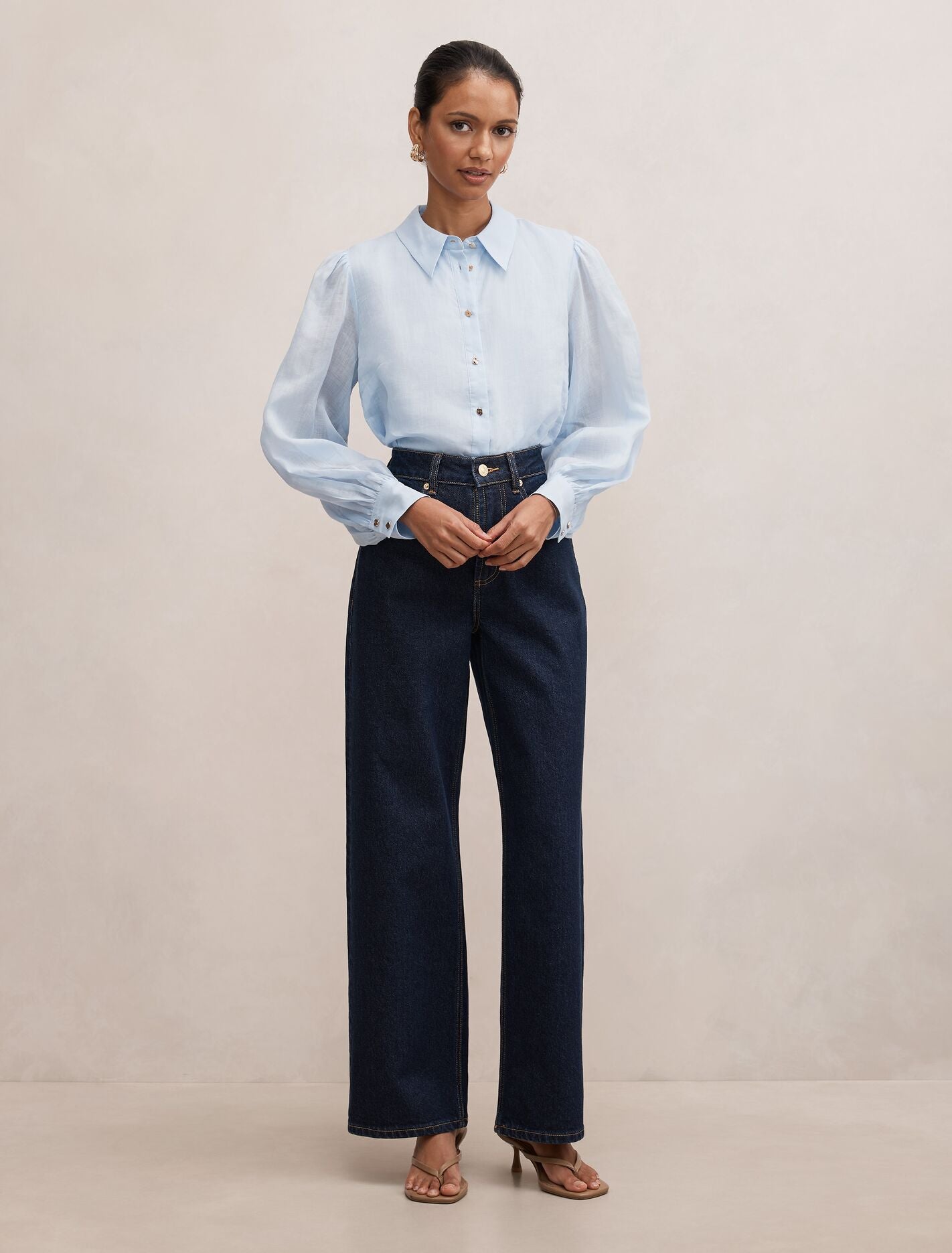 Davina Petite Long Sleeve Blouse Forever New