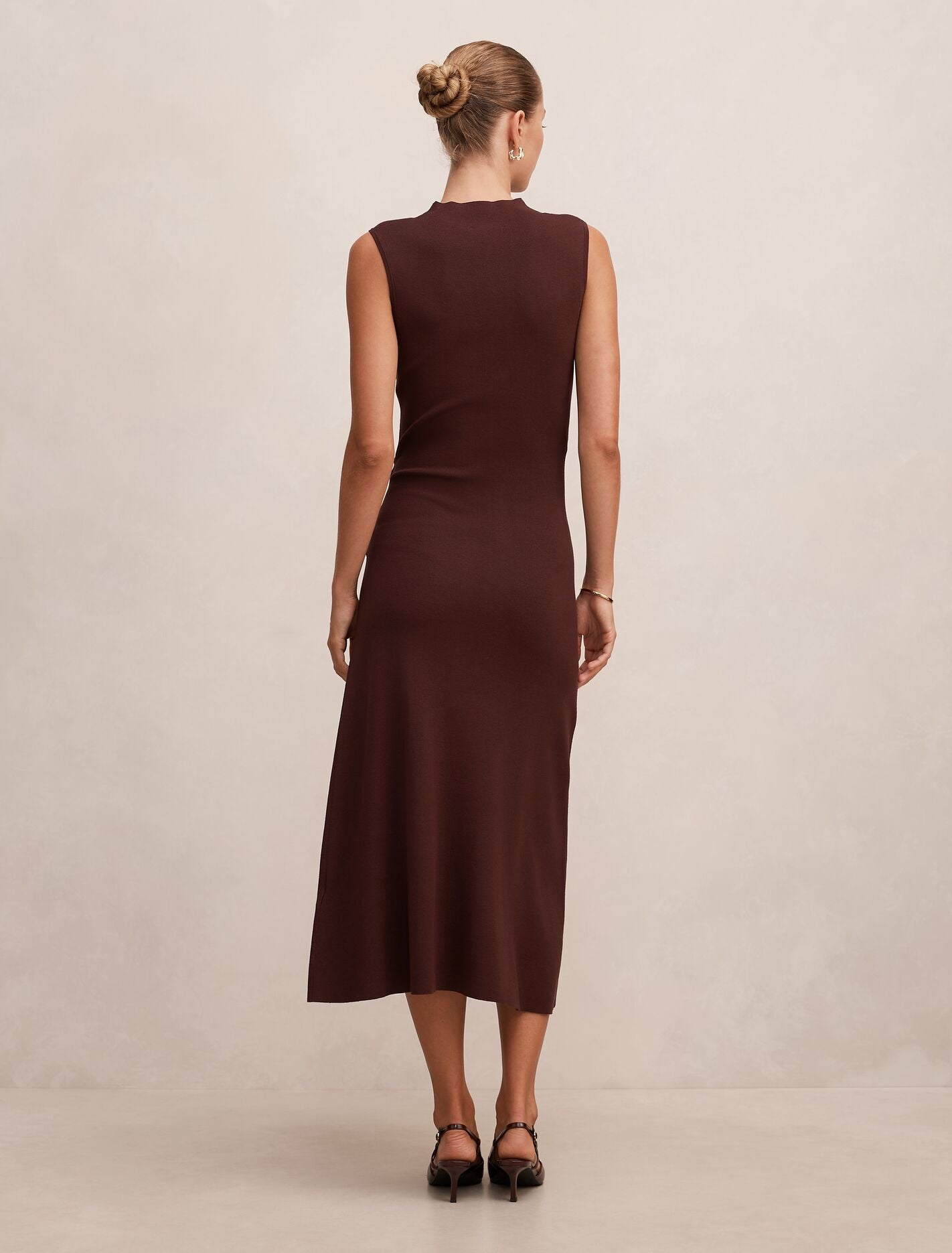 Irina Tie Detail Knitted Dress Forever New