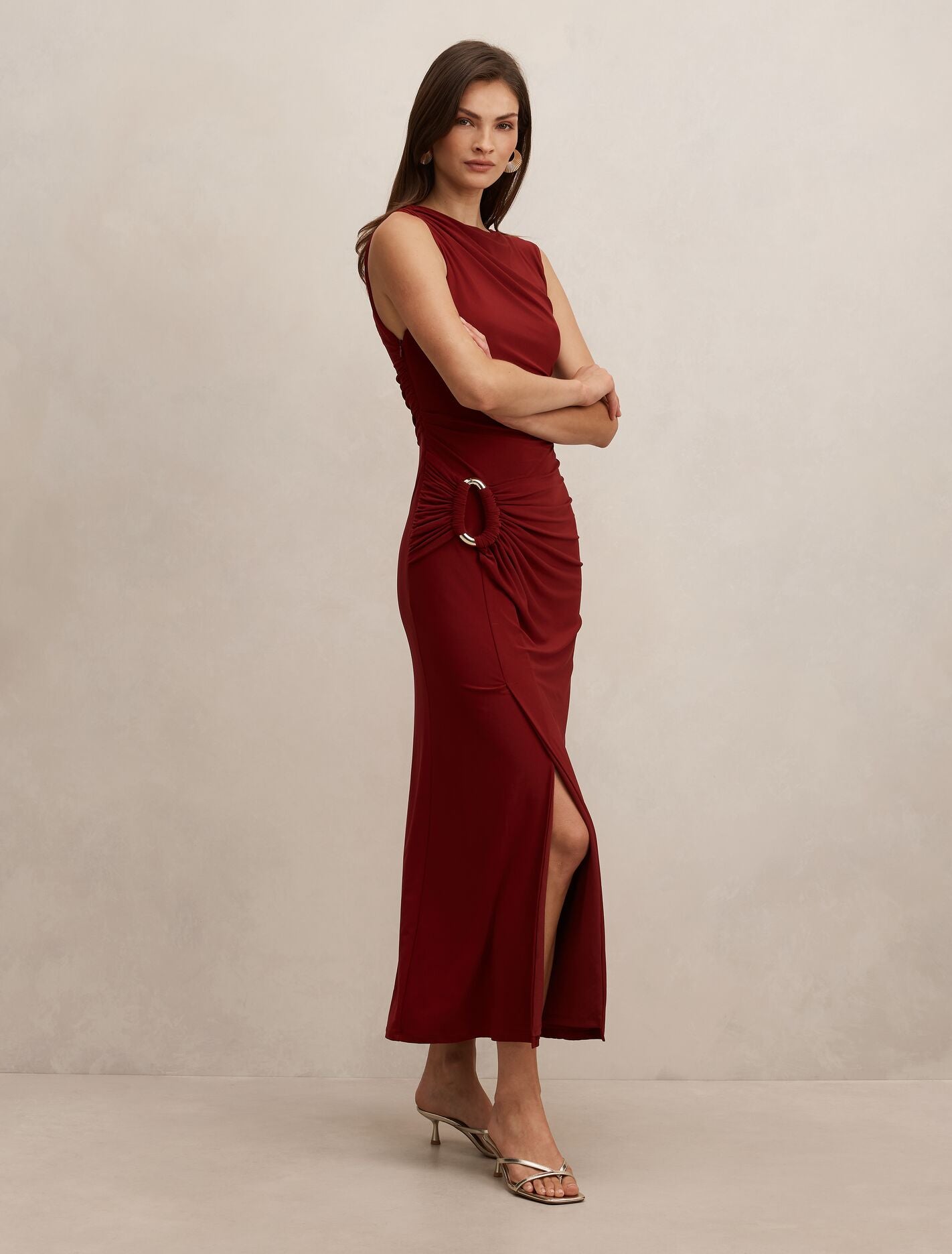 Fiora Hardware Jersey Dress Forever New