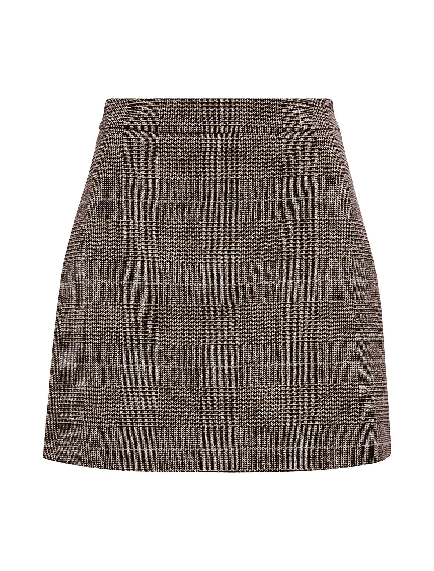 Victoria Check Mini Skirt Forever New