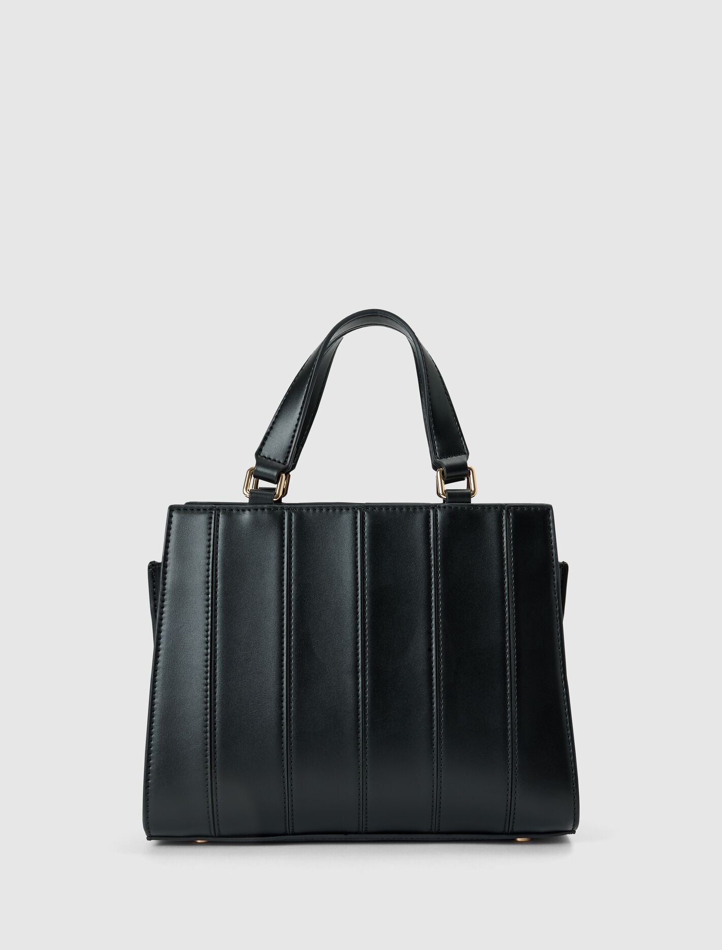 Mila Medium Panel Tote Bag 0 Black Forever New