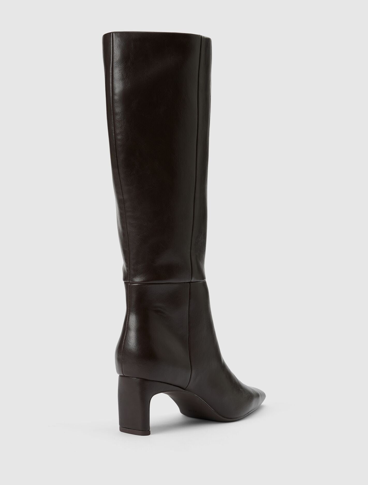 Callie Knee Length Chisel Toe Boot Forever New