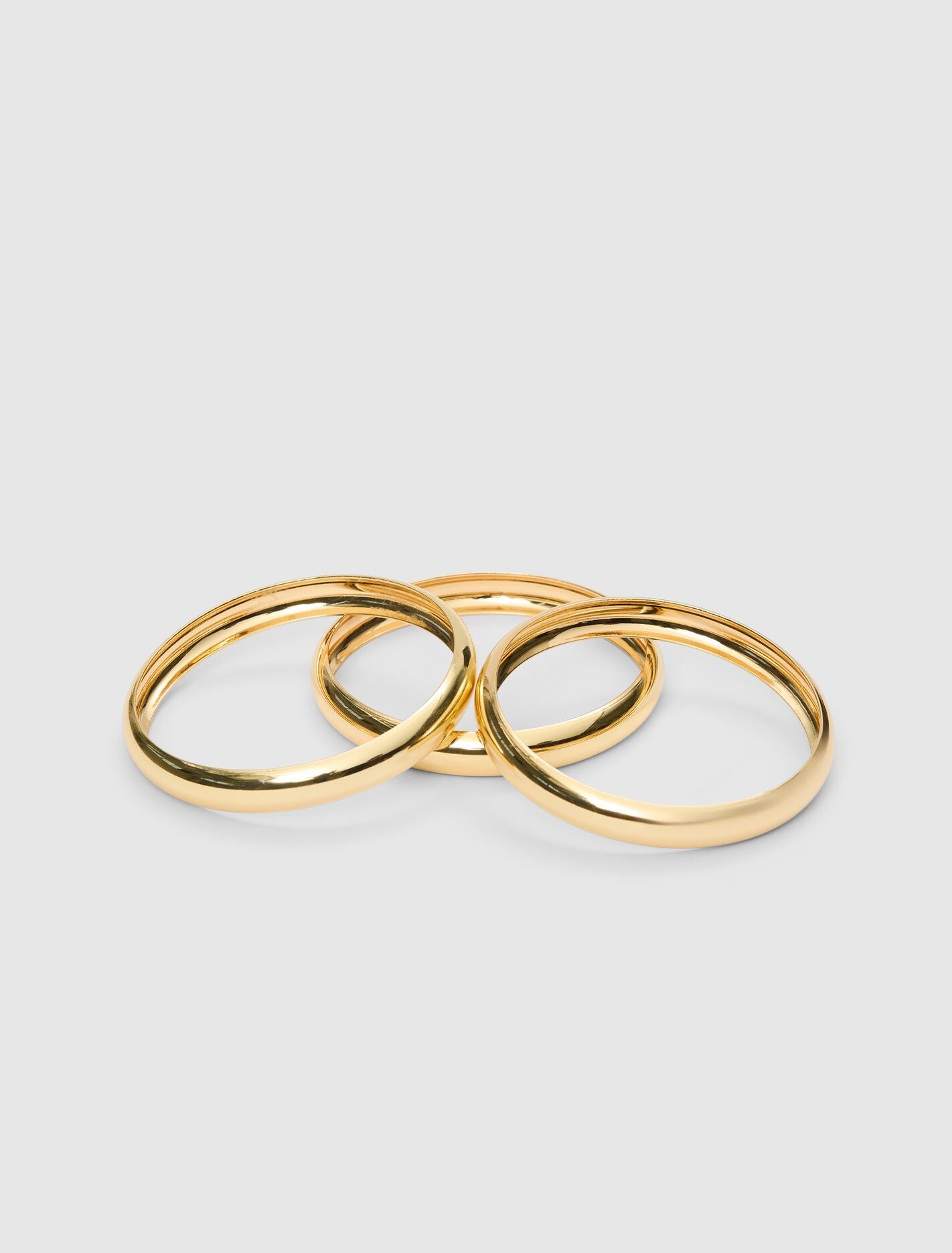 Signature Blake Bangle Pack 0 Gold Forever New