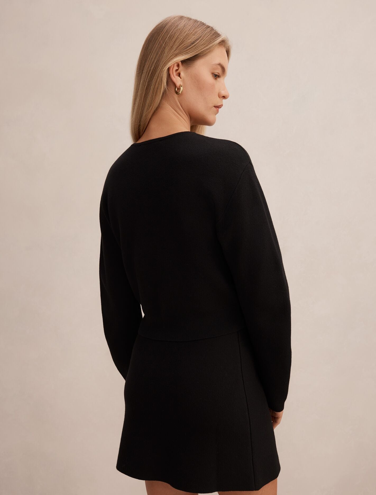 Karla Sculpt Sleeve Cardigan Forever New