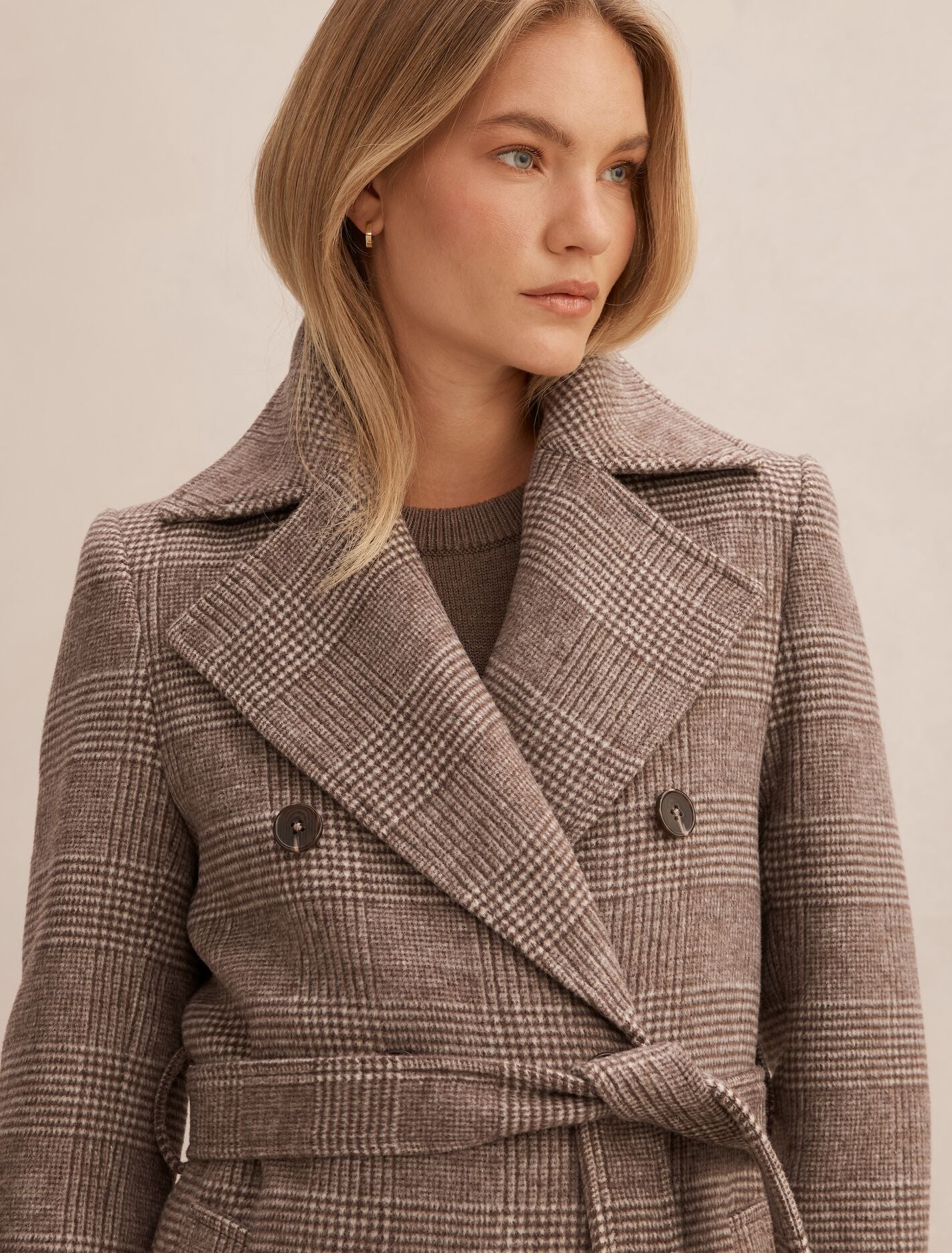 Charlie Check Coat Forever New