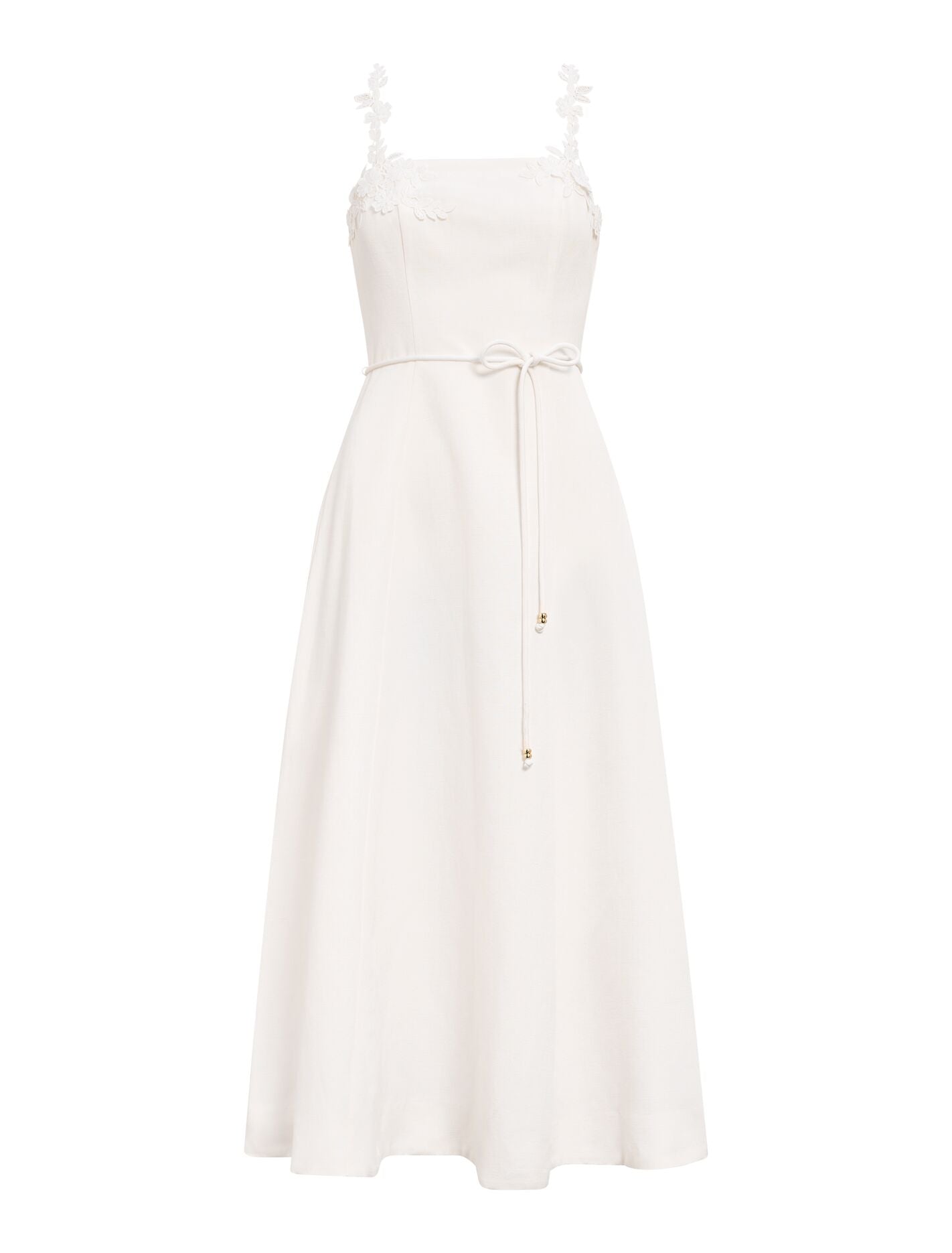 Rosie Flower Applique Midi Dress Forever New