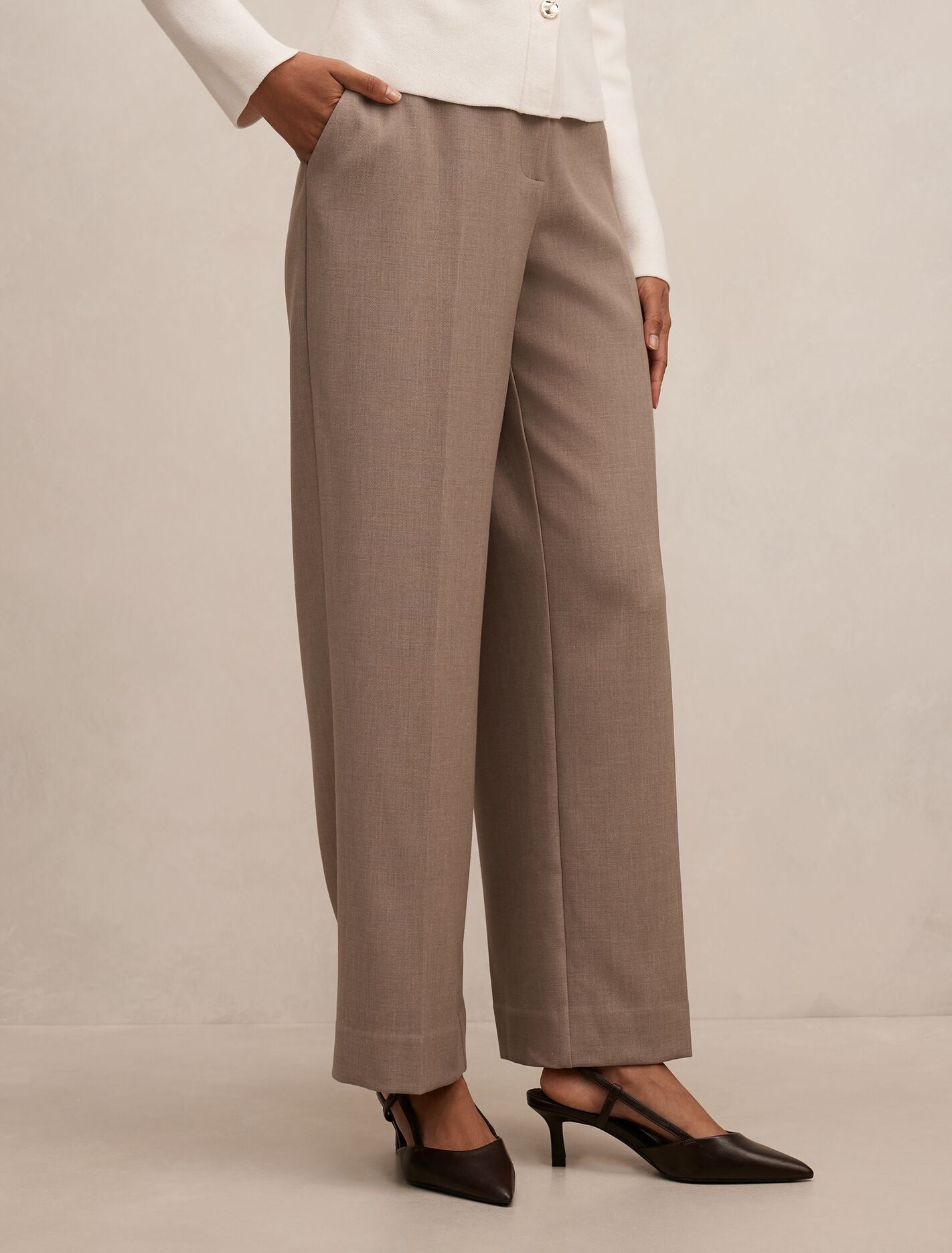 Ada Petite Straight Leg Pants Forever New
