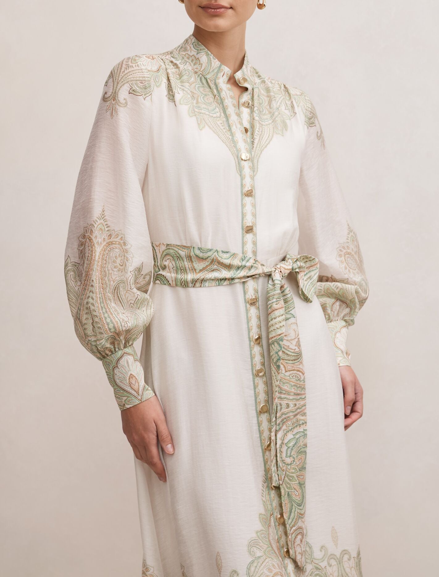 Lucena Button Front Midi Dress Forever New