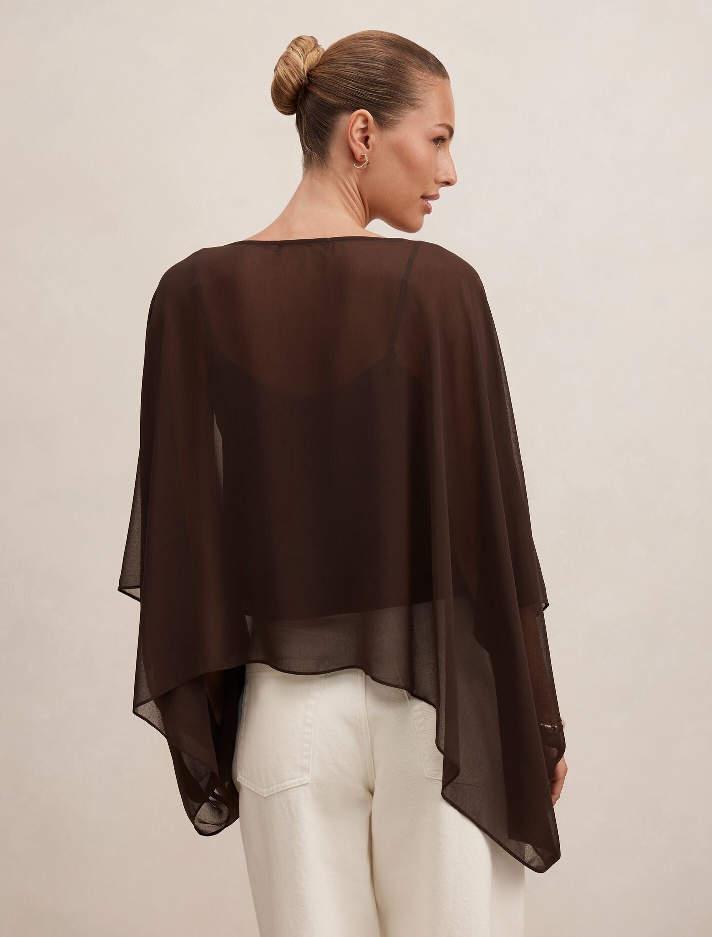 Gia Sheer Cape Top Forever New