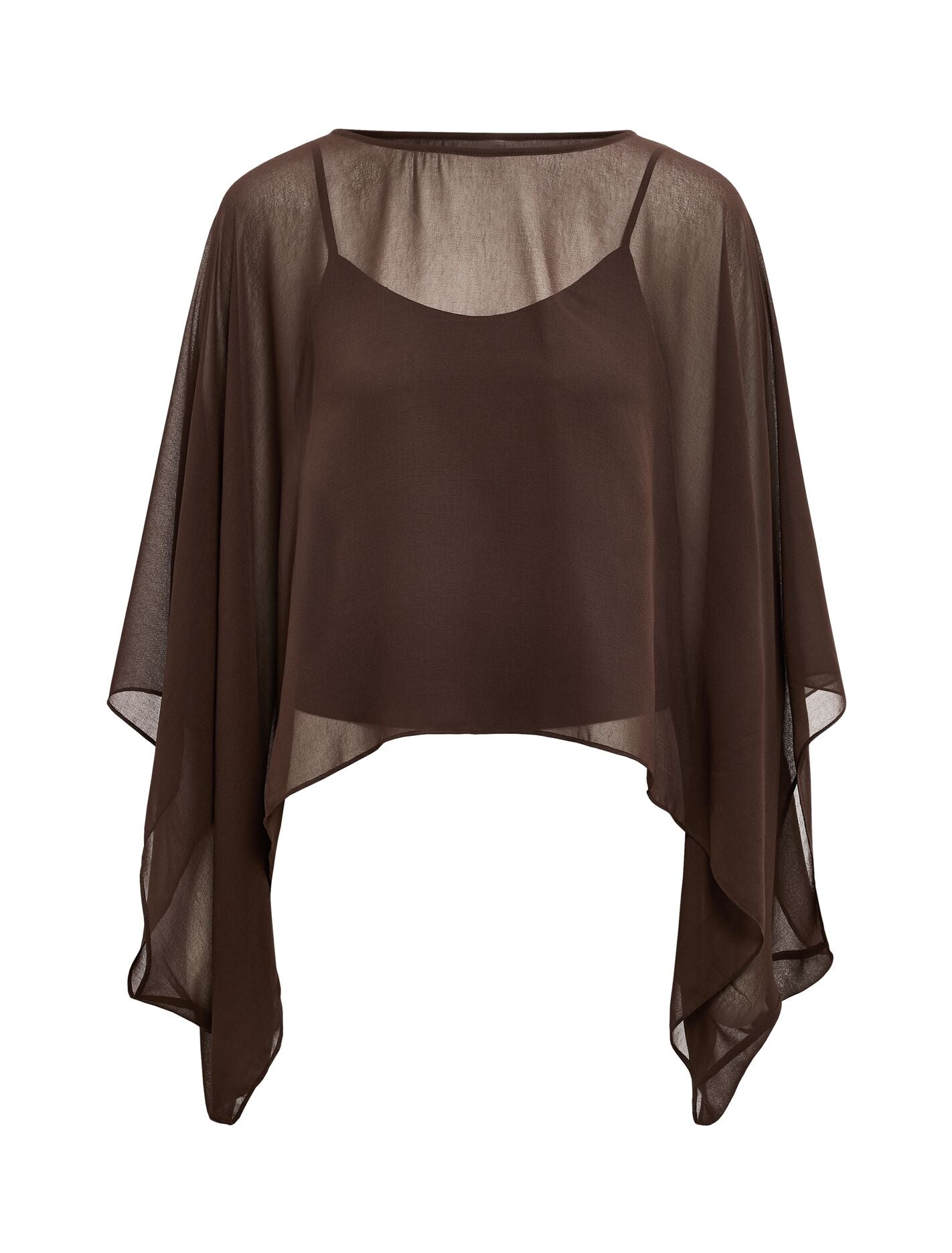 Gia Sheer Cape Top Forever New