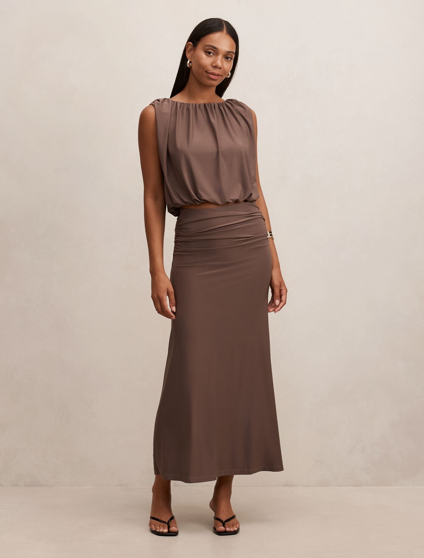 Sutton Sleeveless Bubble Top Forever New