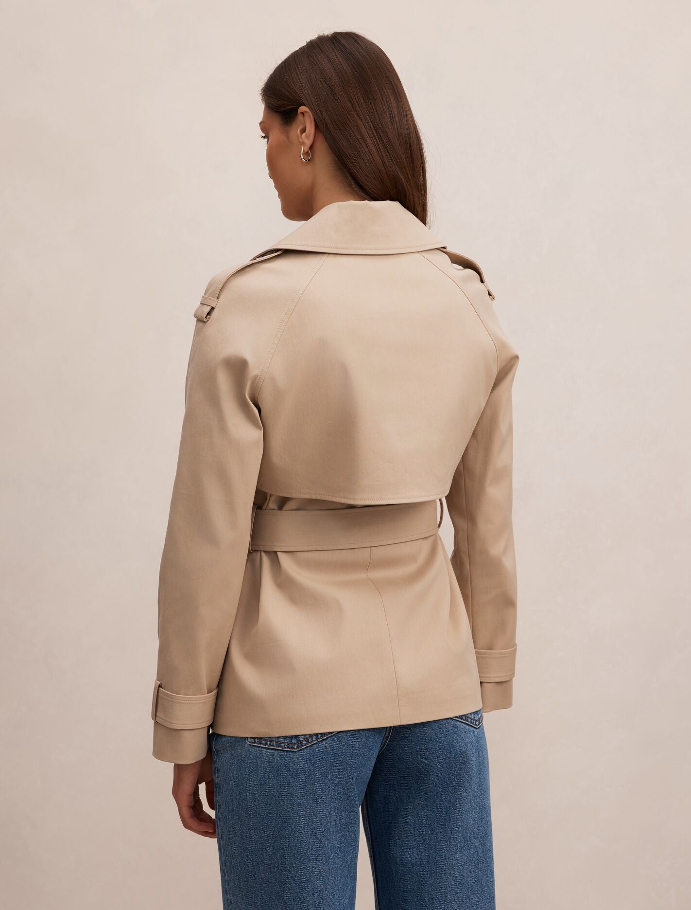 Teagan Short Trench Coat Forever New